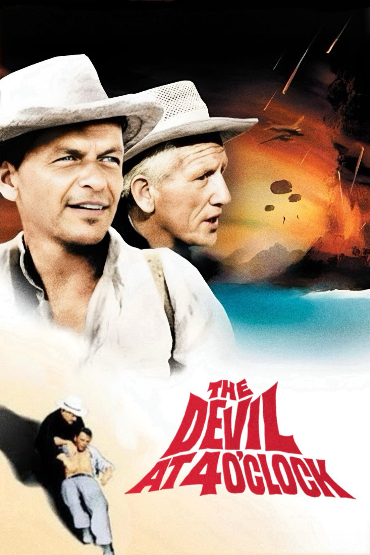 Pôster de The Devil at 4 O'Clock