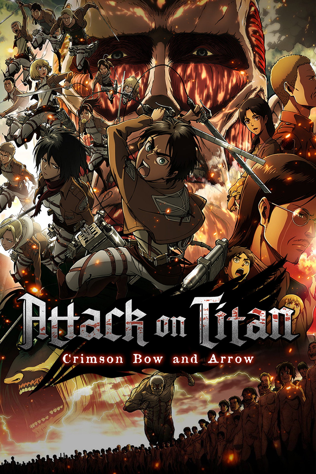 Pôster de Attack on Titan: Crimson Bow and Arrow