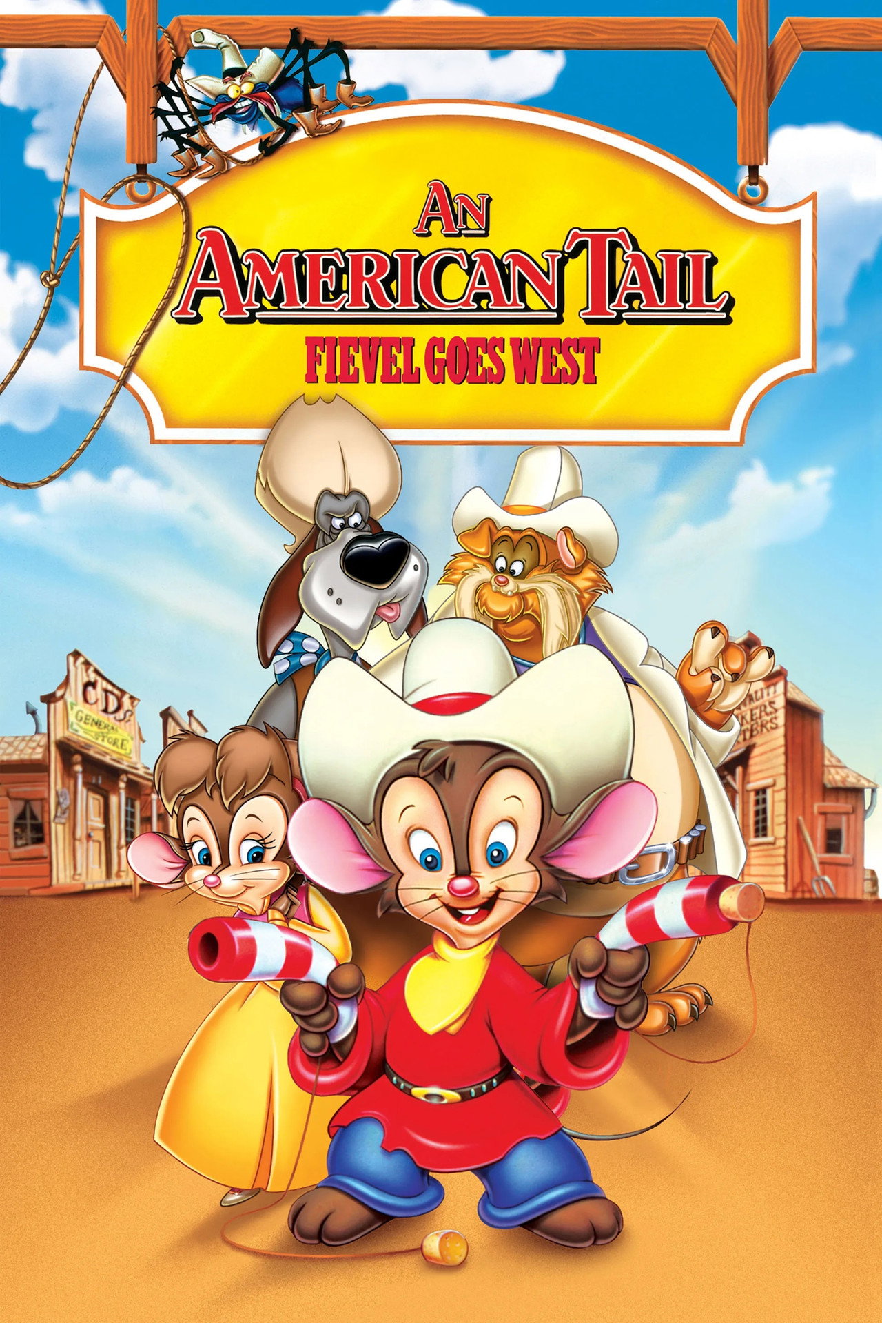 Pôster de An American Tail: Fievel Goes West