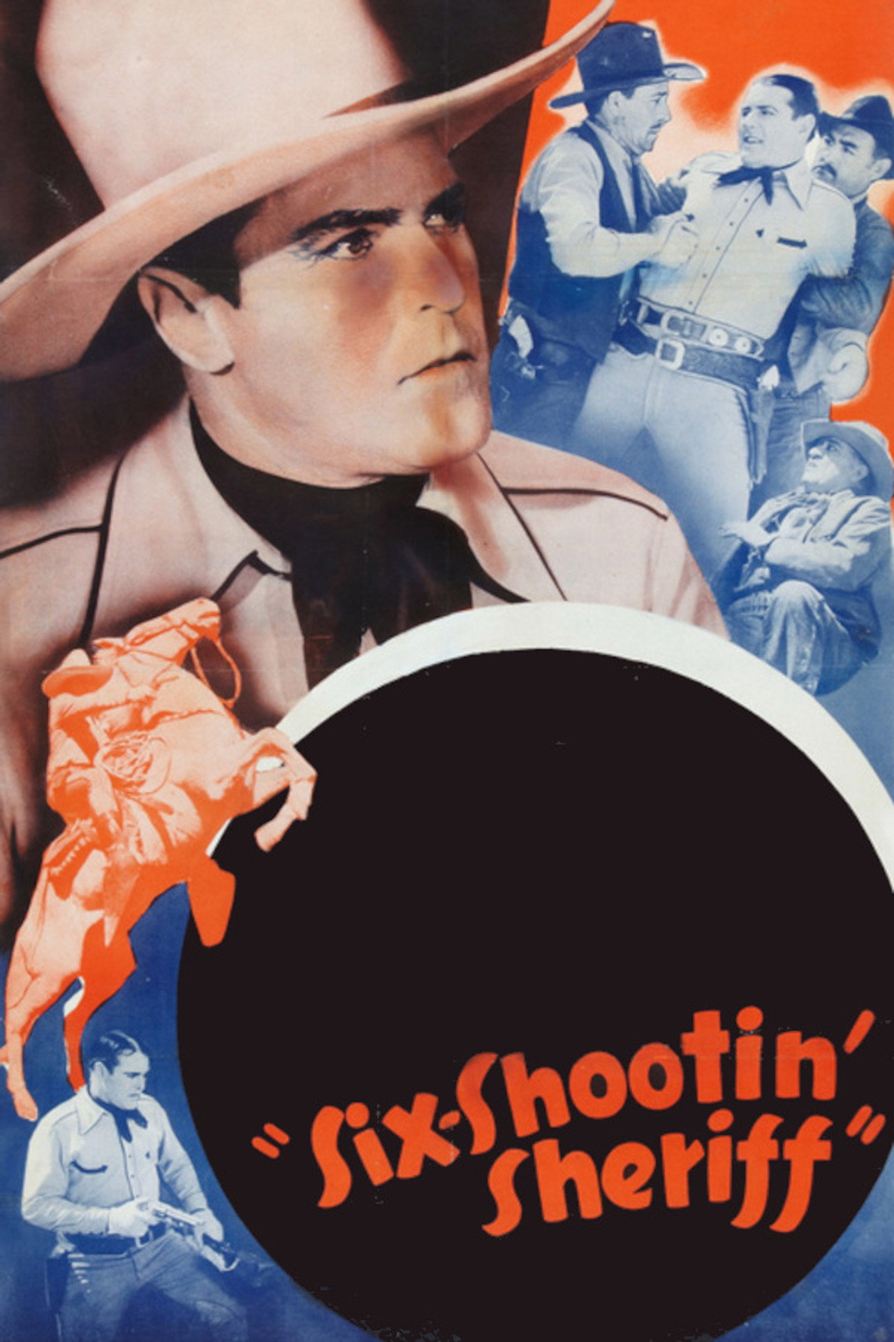 Pôster de Six Shootin' Sheriff