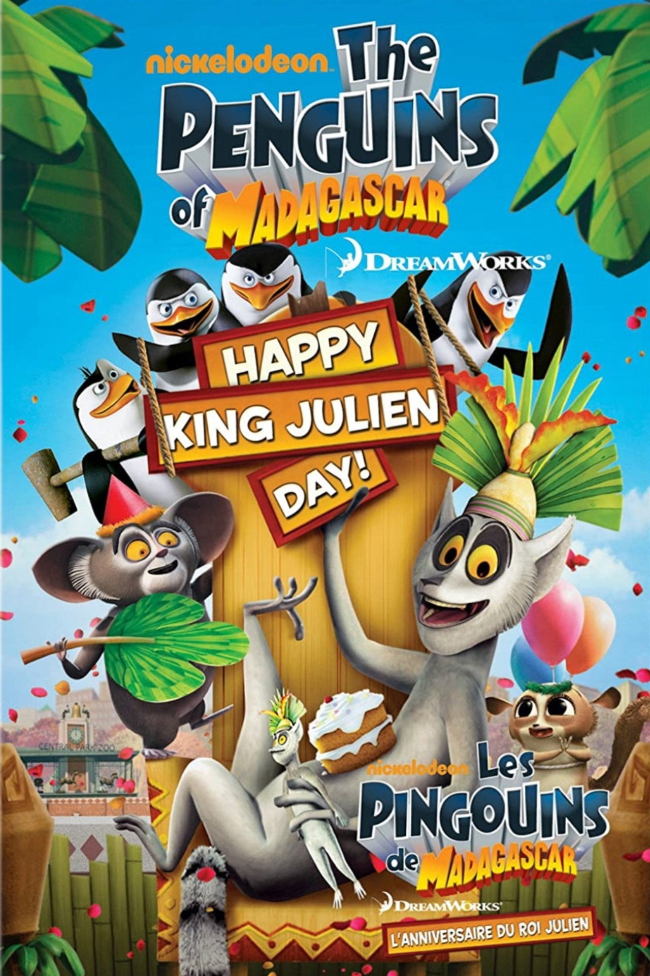Pôster de The Penguins of Madagascar: Happy King Julien Day