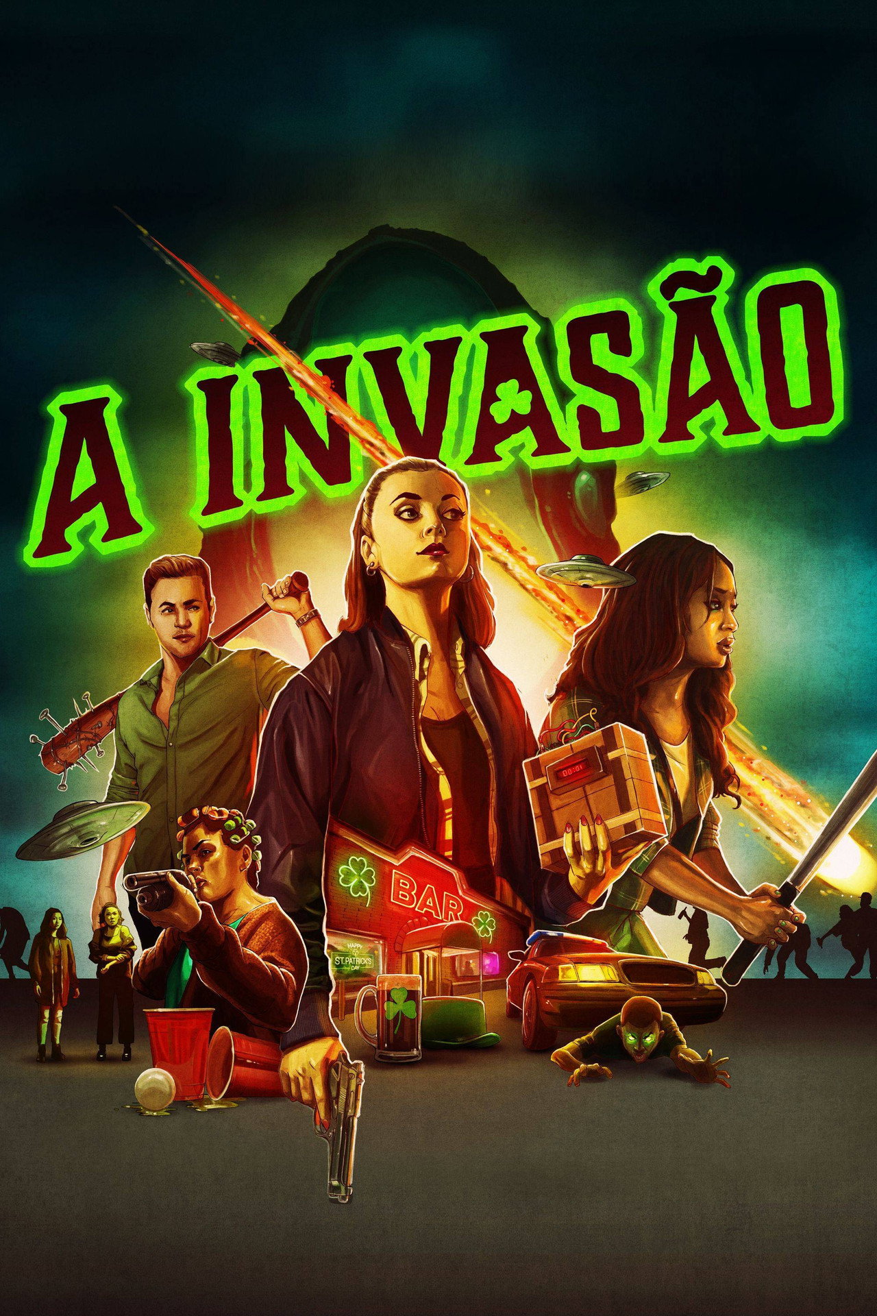 Pôster de A Invasão