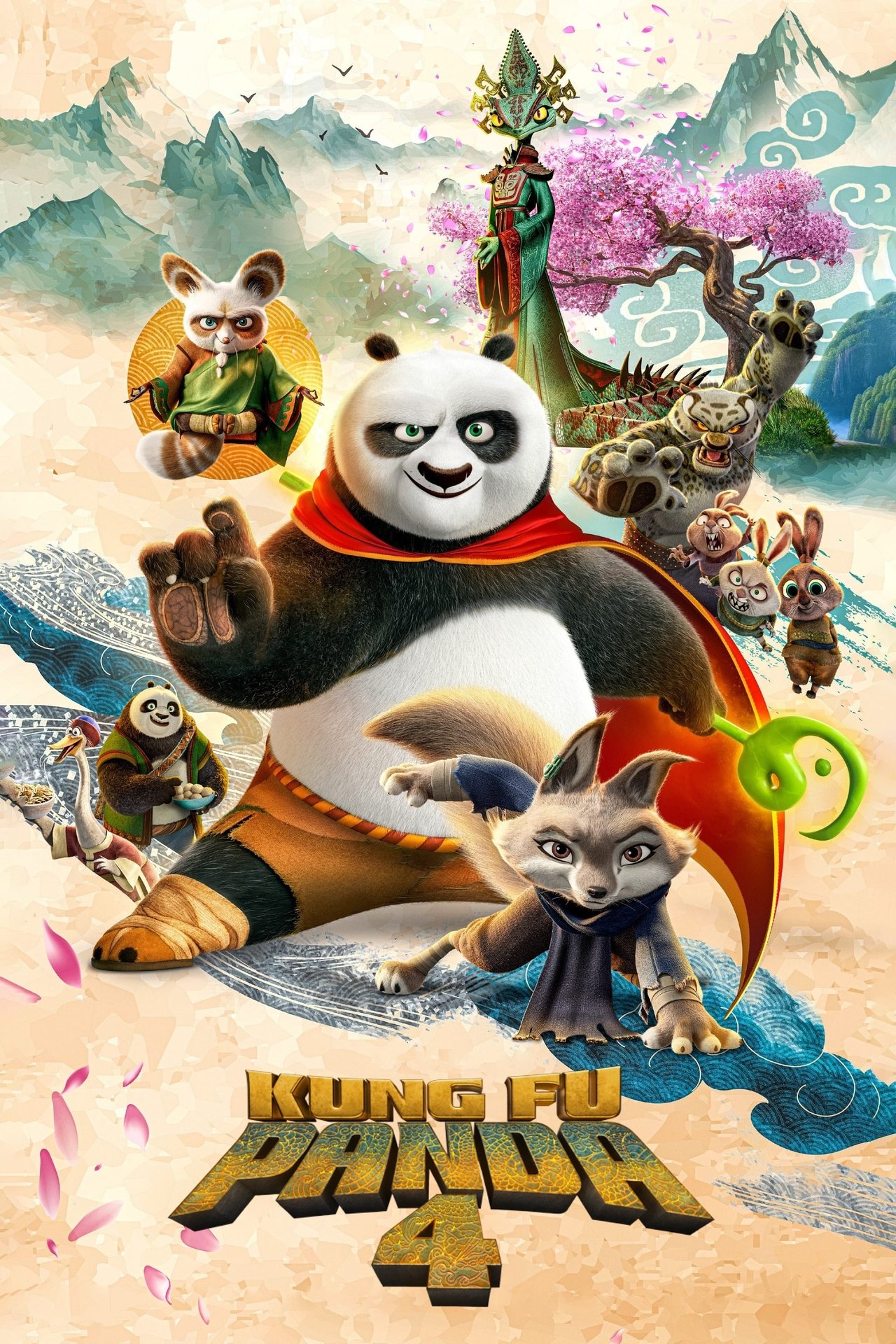 Pôster de Kung Fu Panda 4