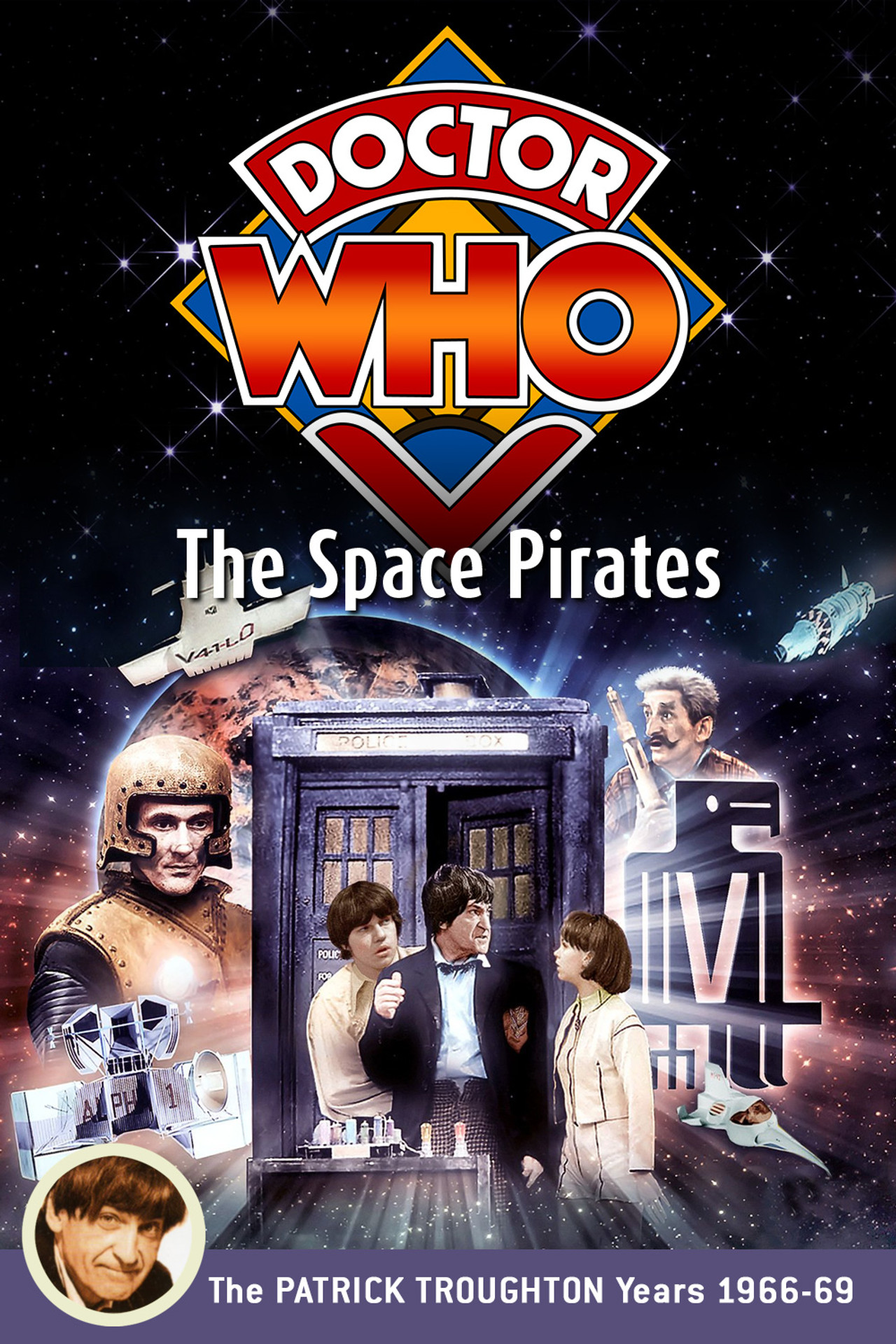 Pôster de Doctor Who: The Space Pirates