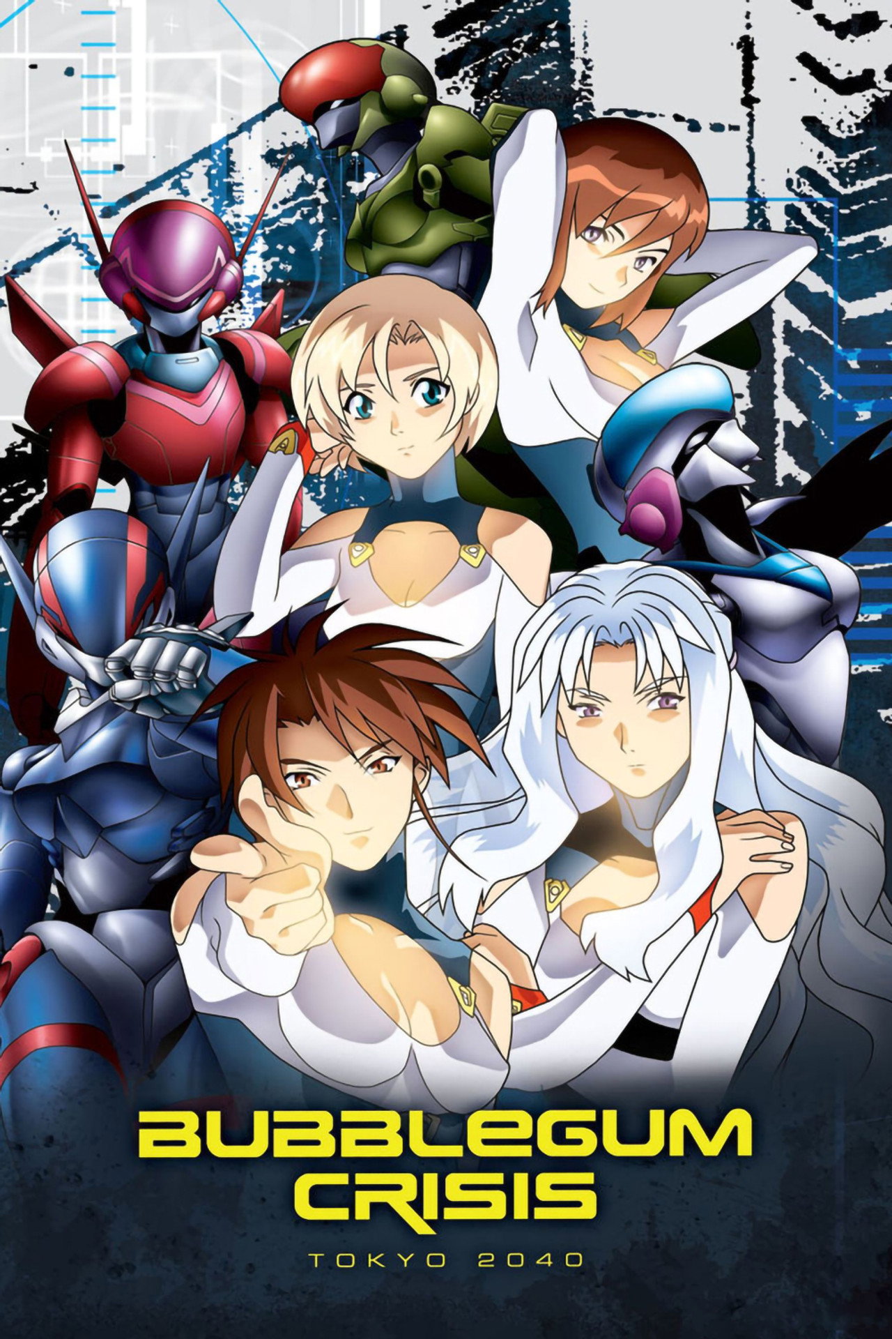 Pôster de Bubblegum Crisis Tokyo 2040