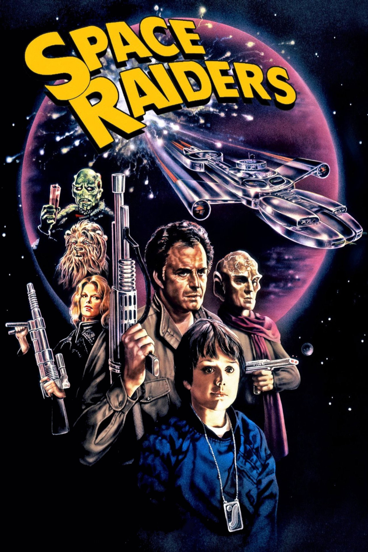 Pôster de Space Raiders