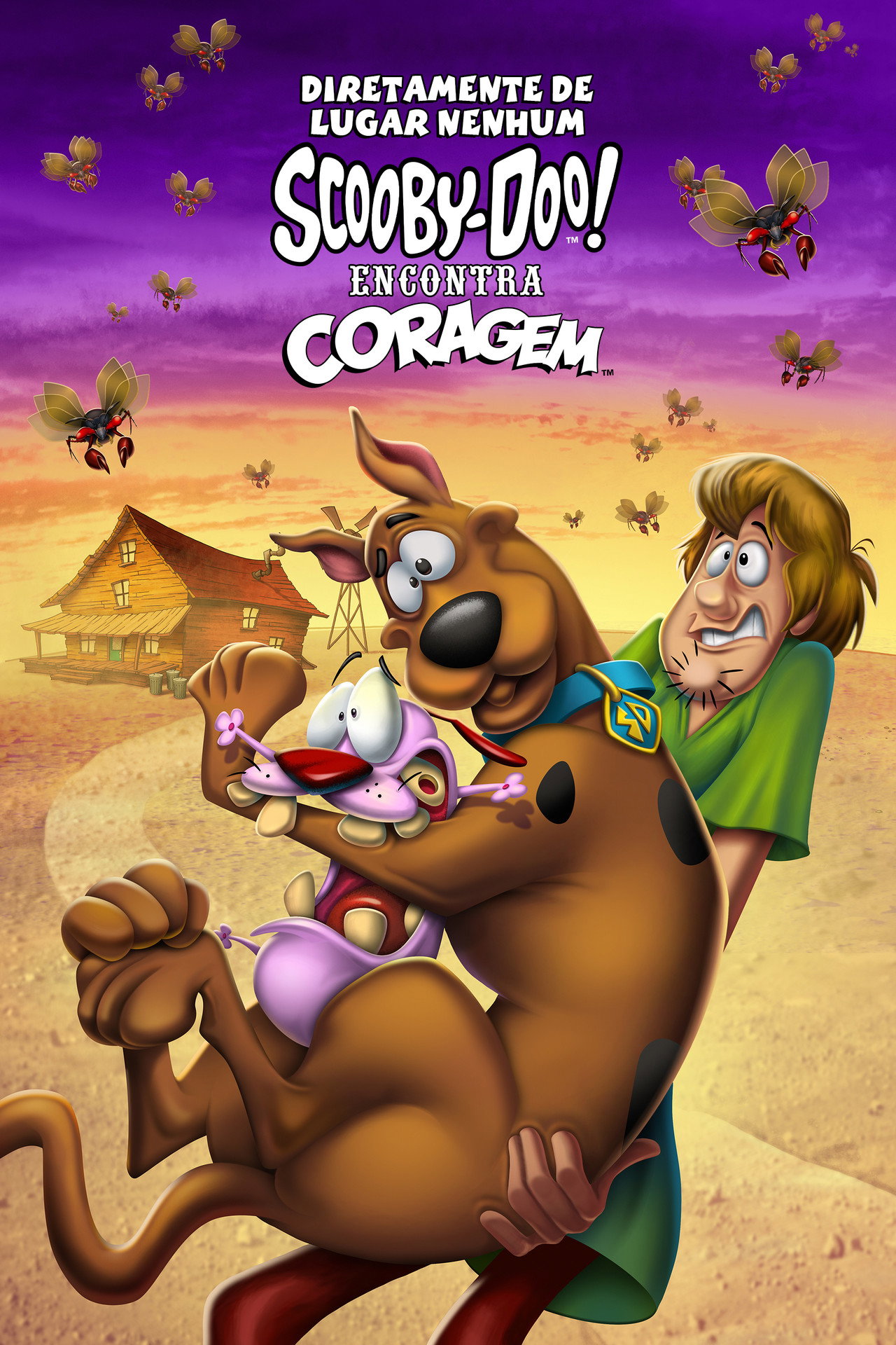 Pôster de Diretamente de Lugar Nenhum: Scooby-Doo! Encontra Coragem