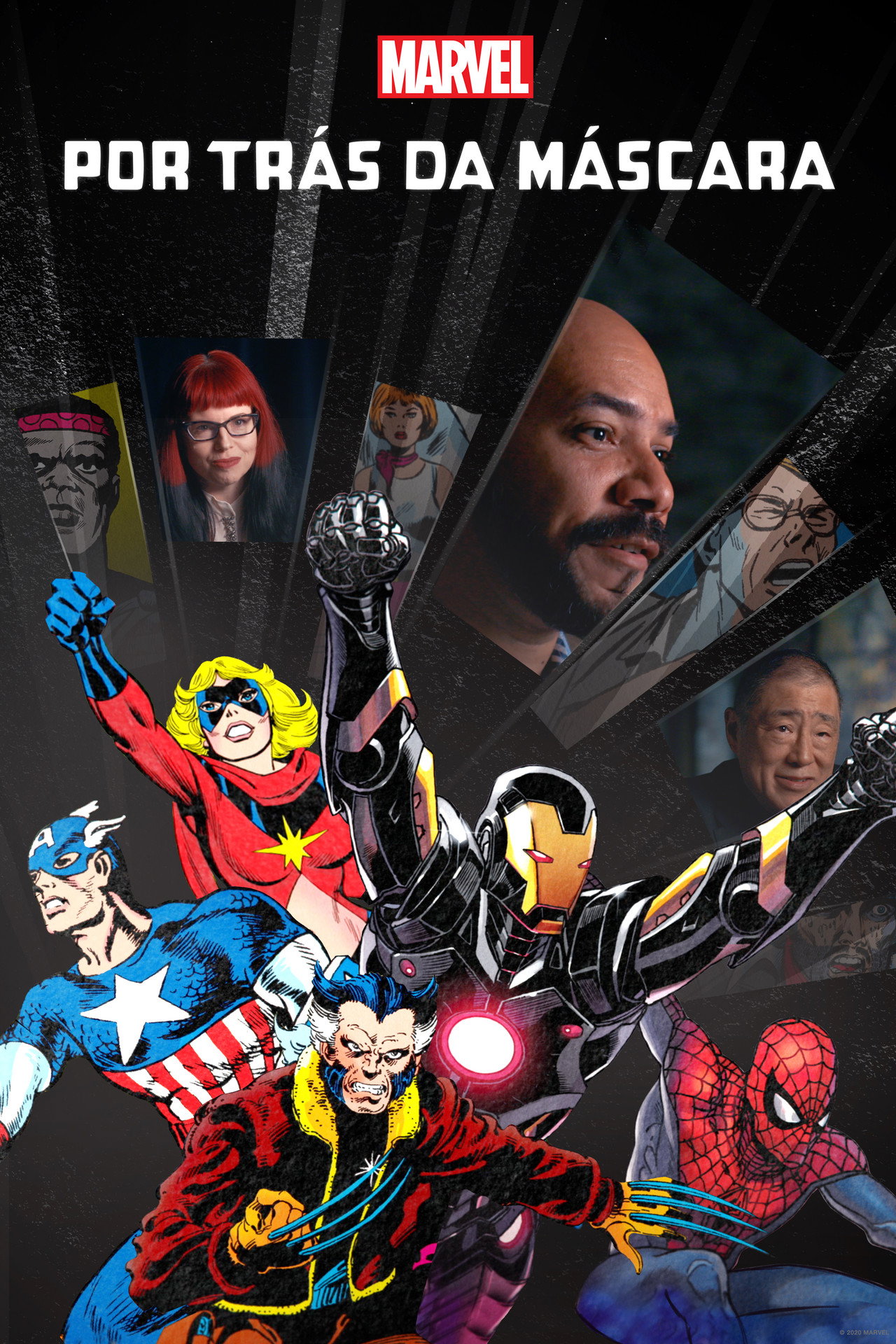 Pôster de Marvel Por Trás da Máscara