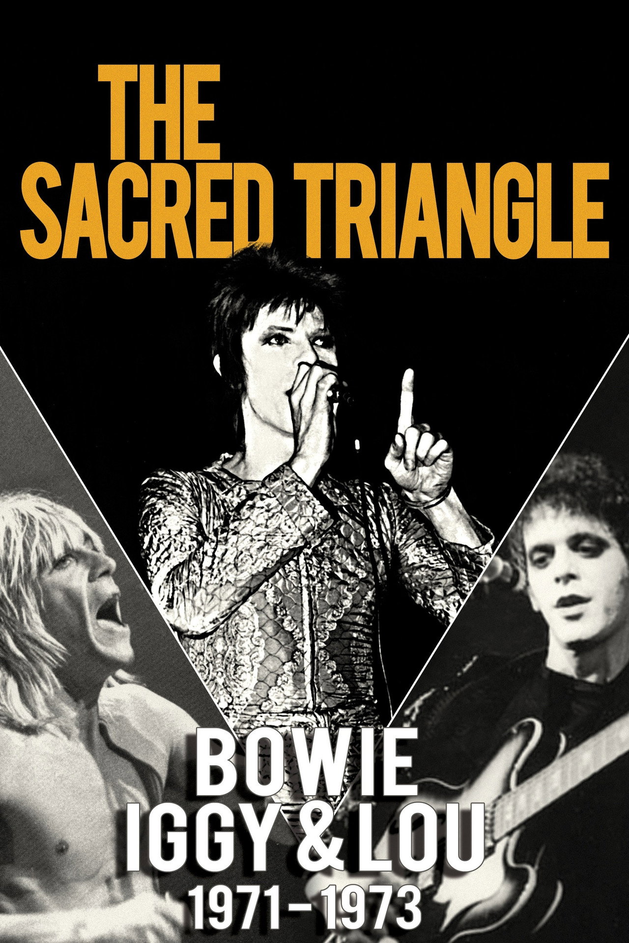 Pôster de Bowie, Iggy & Lou 1971-1973: The Sacred Triangle