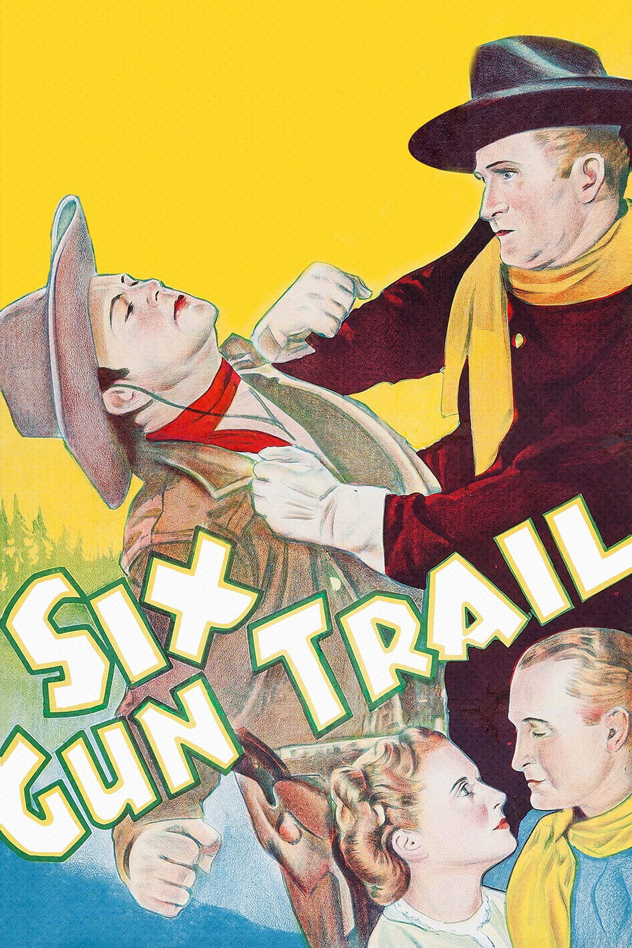 Pôster de Six-Gun Trail
