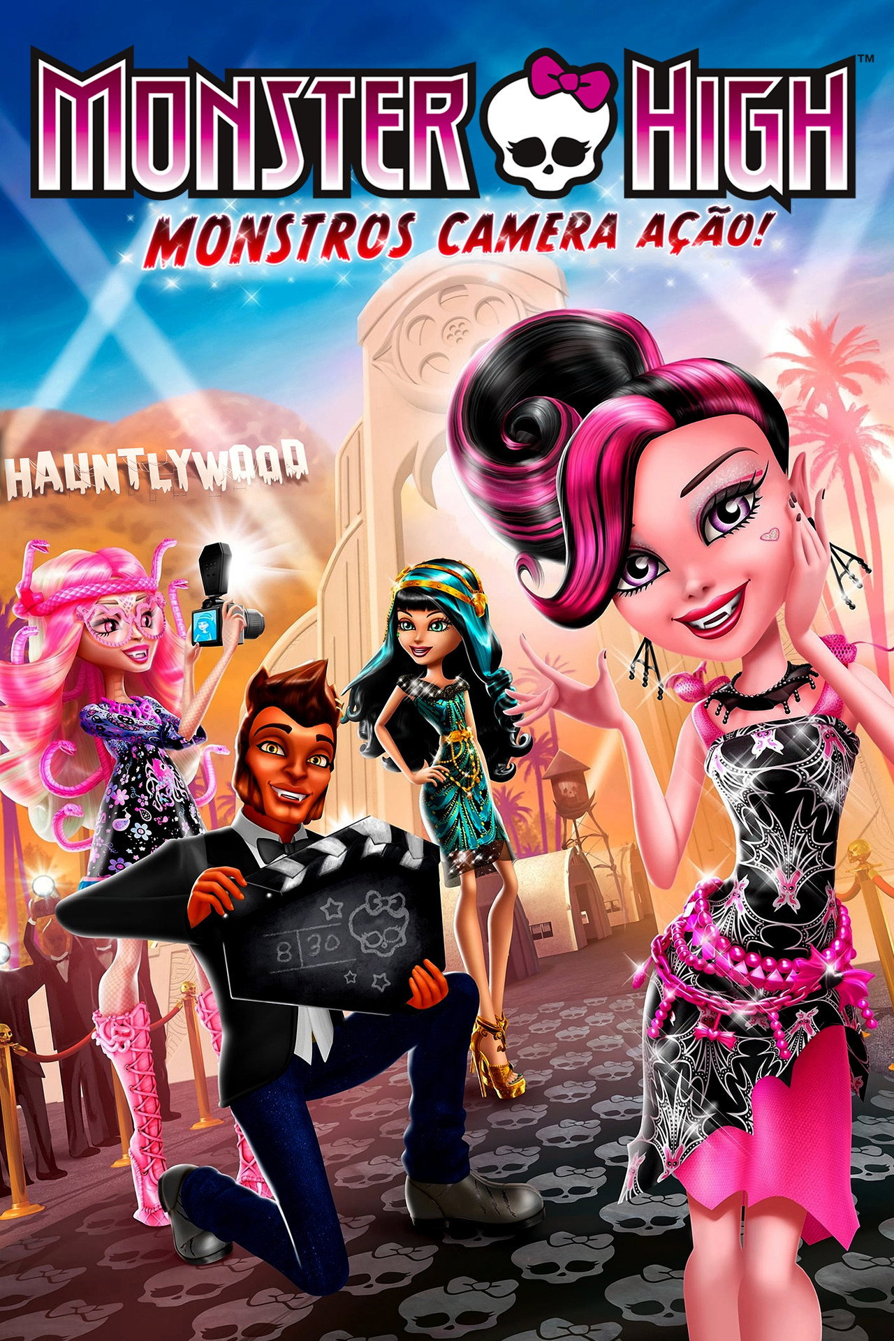 Pôster de Monster High: Monstros, Câmera, Ação!