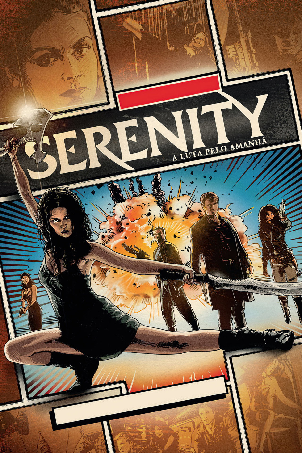 Pôster de Serenity: A Luta Pelo Amanhã