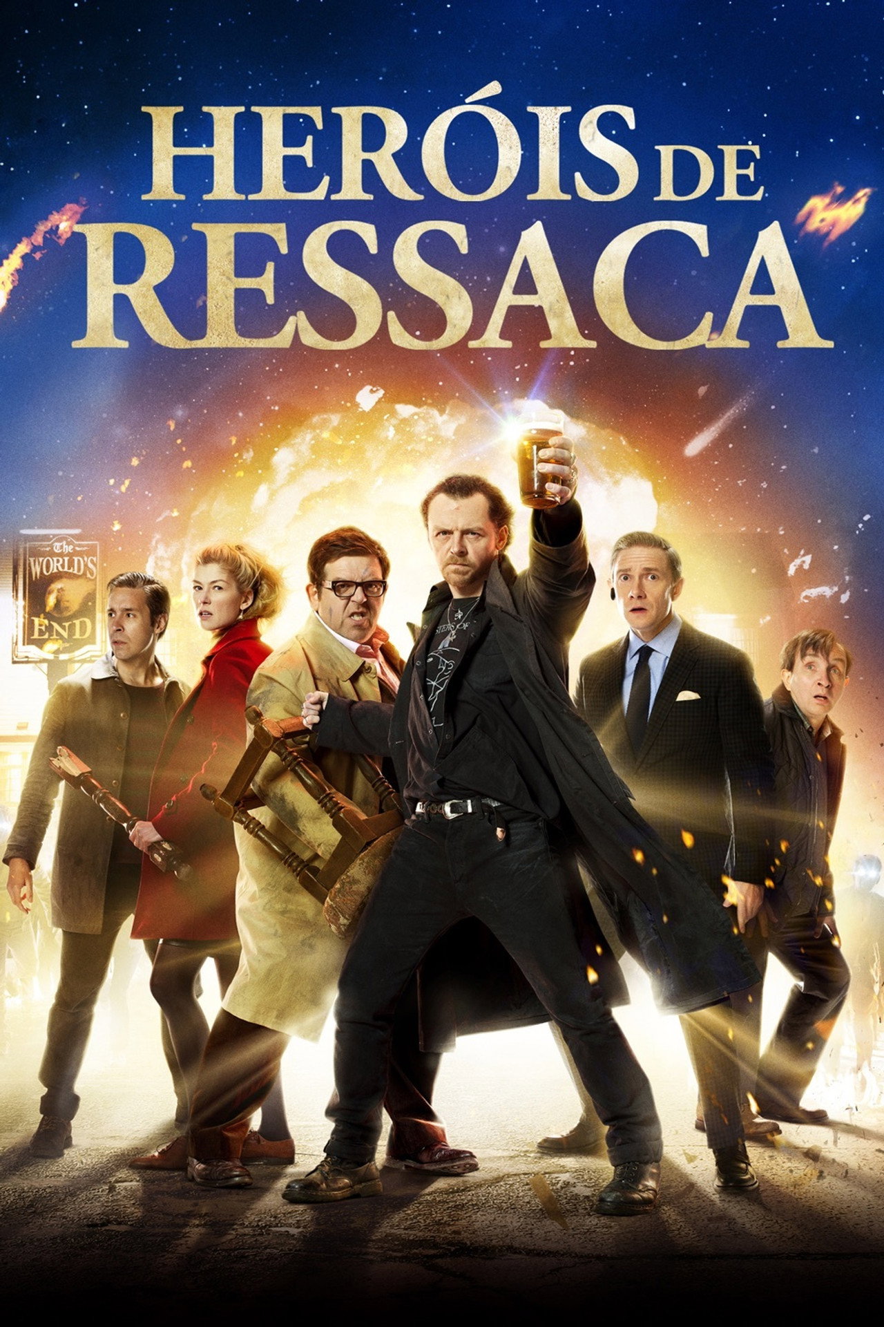 Pôster de Heróis de Ressaca