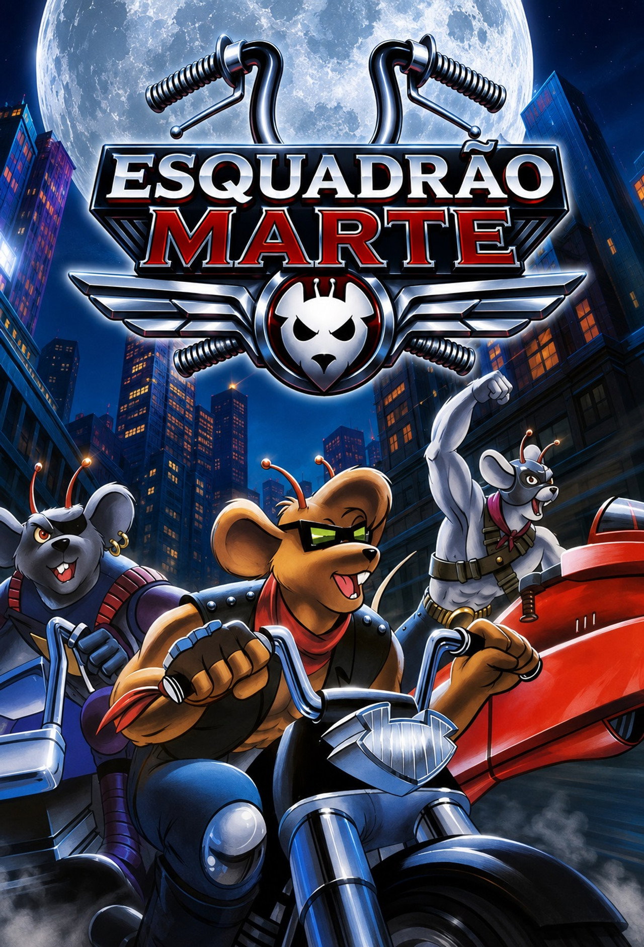 Pôster de Esquadrão Marte