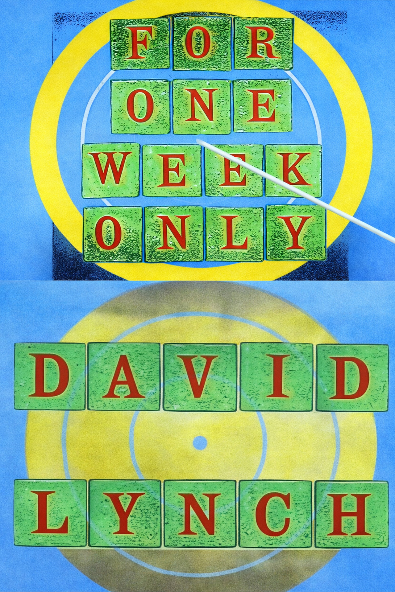 Pôster de Jonathan Ross Presents for One Week Only: David Lynch