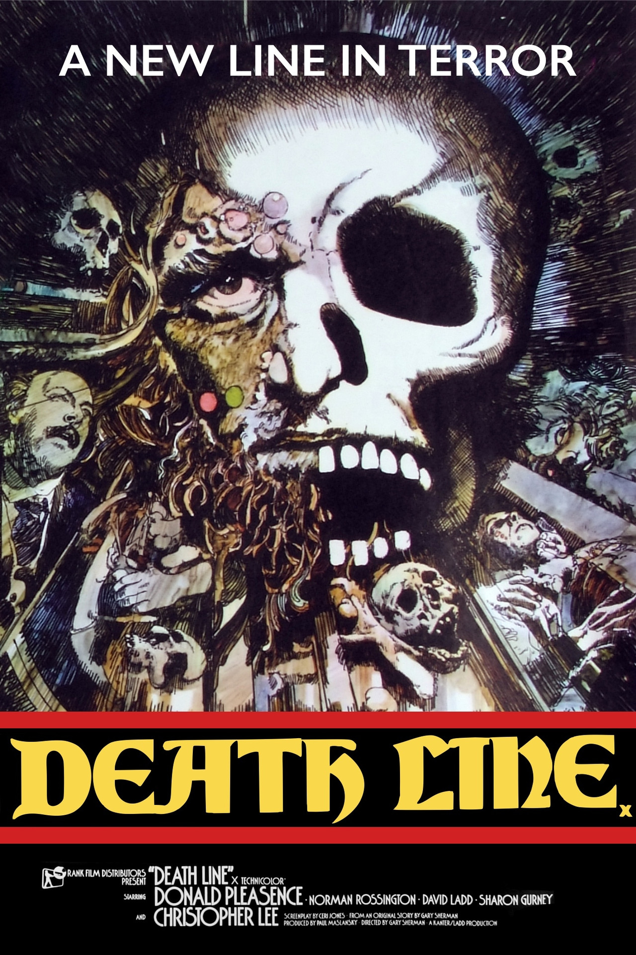 Pôster de O Metrô da Morte