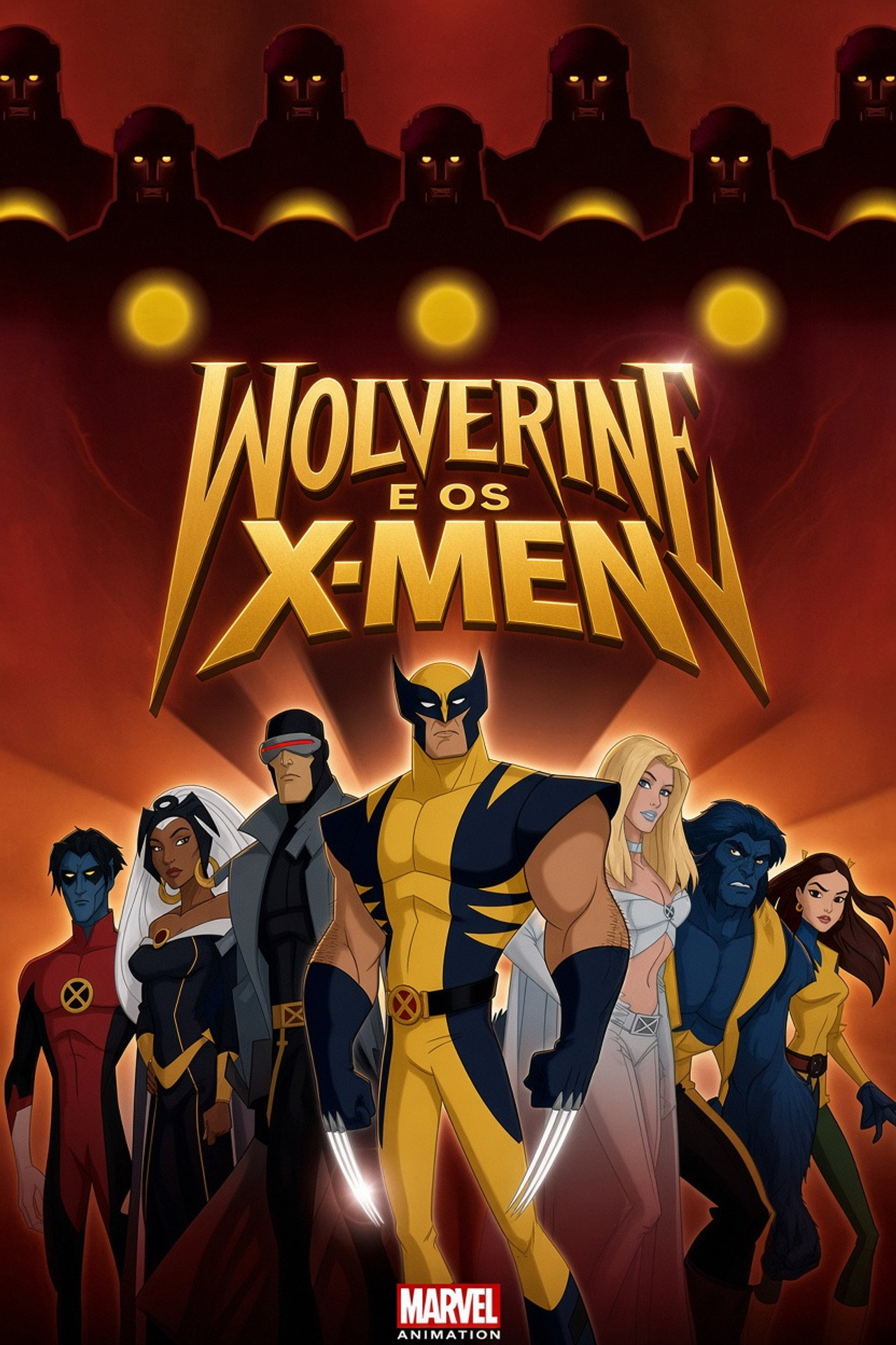 Pôster de Wolverine e os X-Men