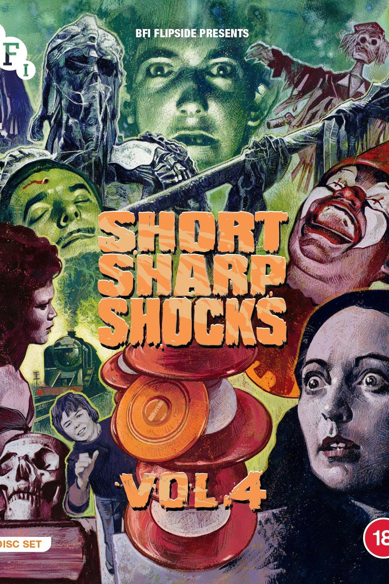 Pôster de Short Sharp Shocks Volume 4