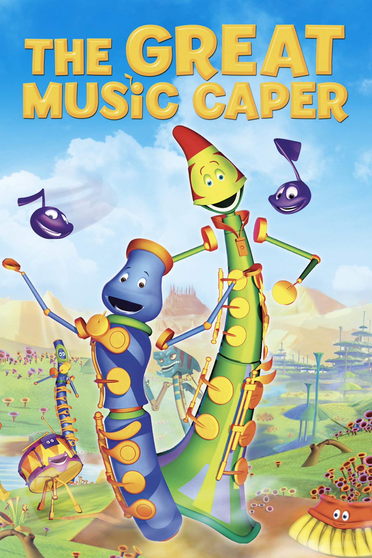 Pôster de Dizzy & Bop's Big Adventure: The Great Music Caper