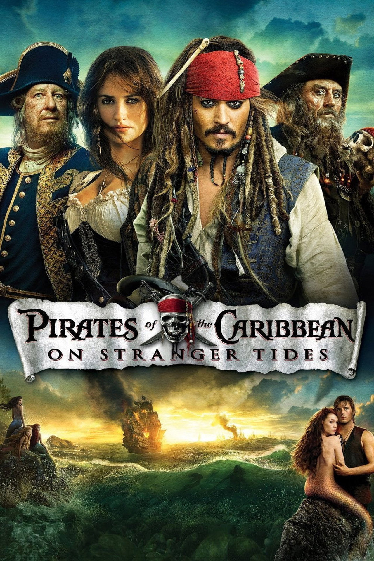 Pôster de Pirates of the Caribbean: On Stranger Tides