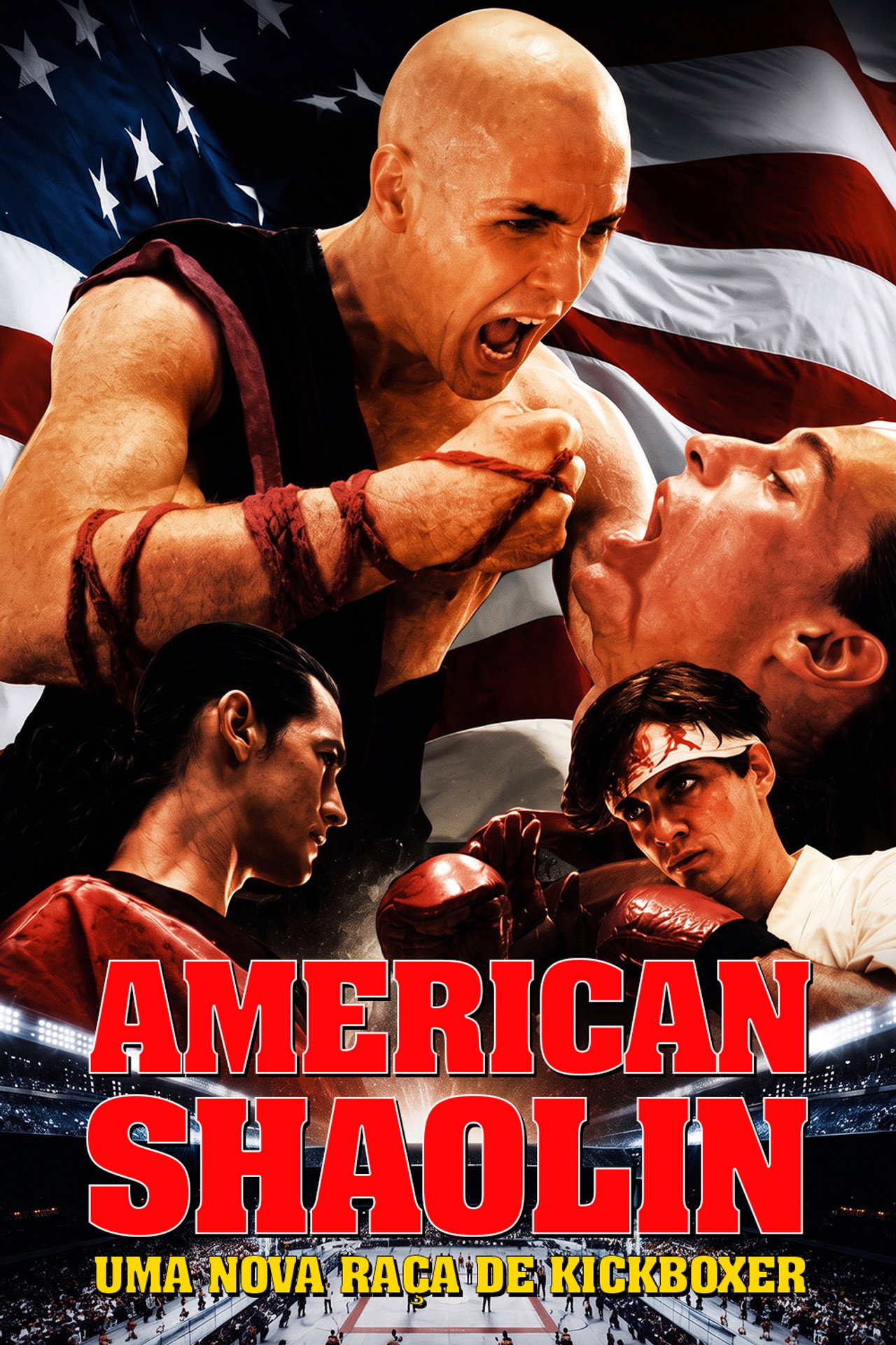 Pôster de American Shaolin: Uma Nova Raça de Kickboxer