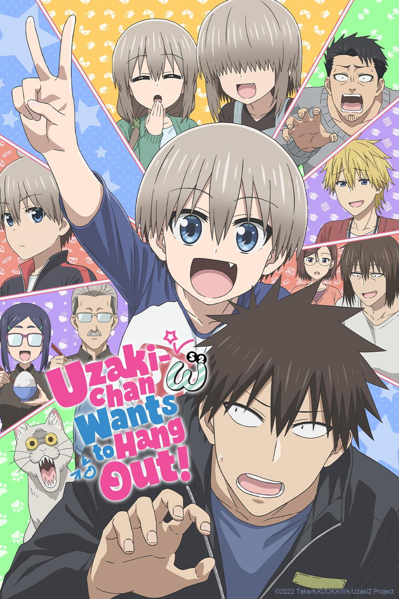 Pôster de Uzaki-chan Wants to Hang Out!