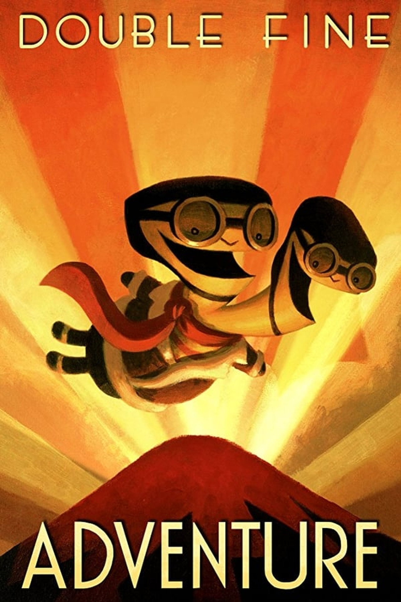 Pôster de Double Fine Adventure