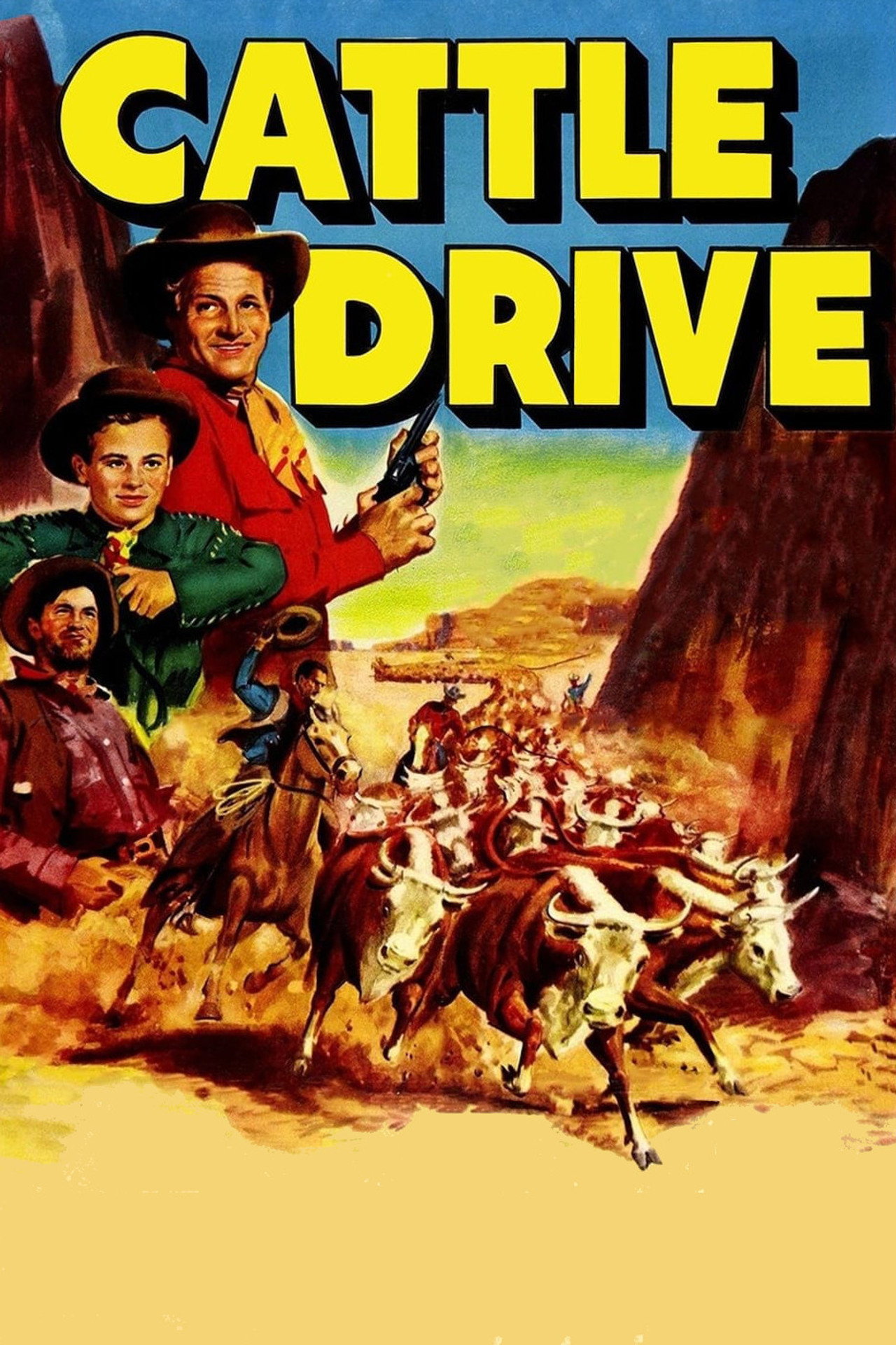 Pôster de Cattle Drive