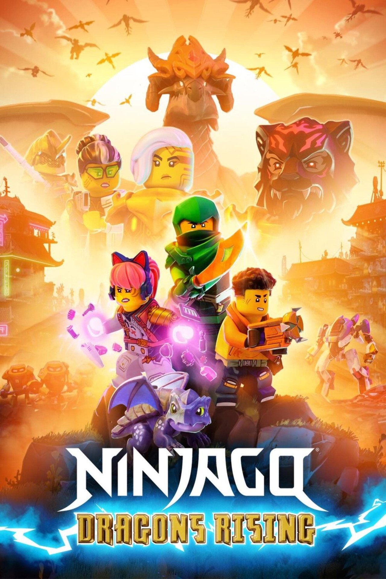 Pôster de LEGO Ninjago: Dragons Rising