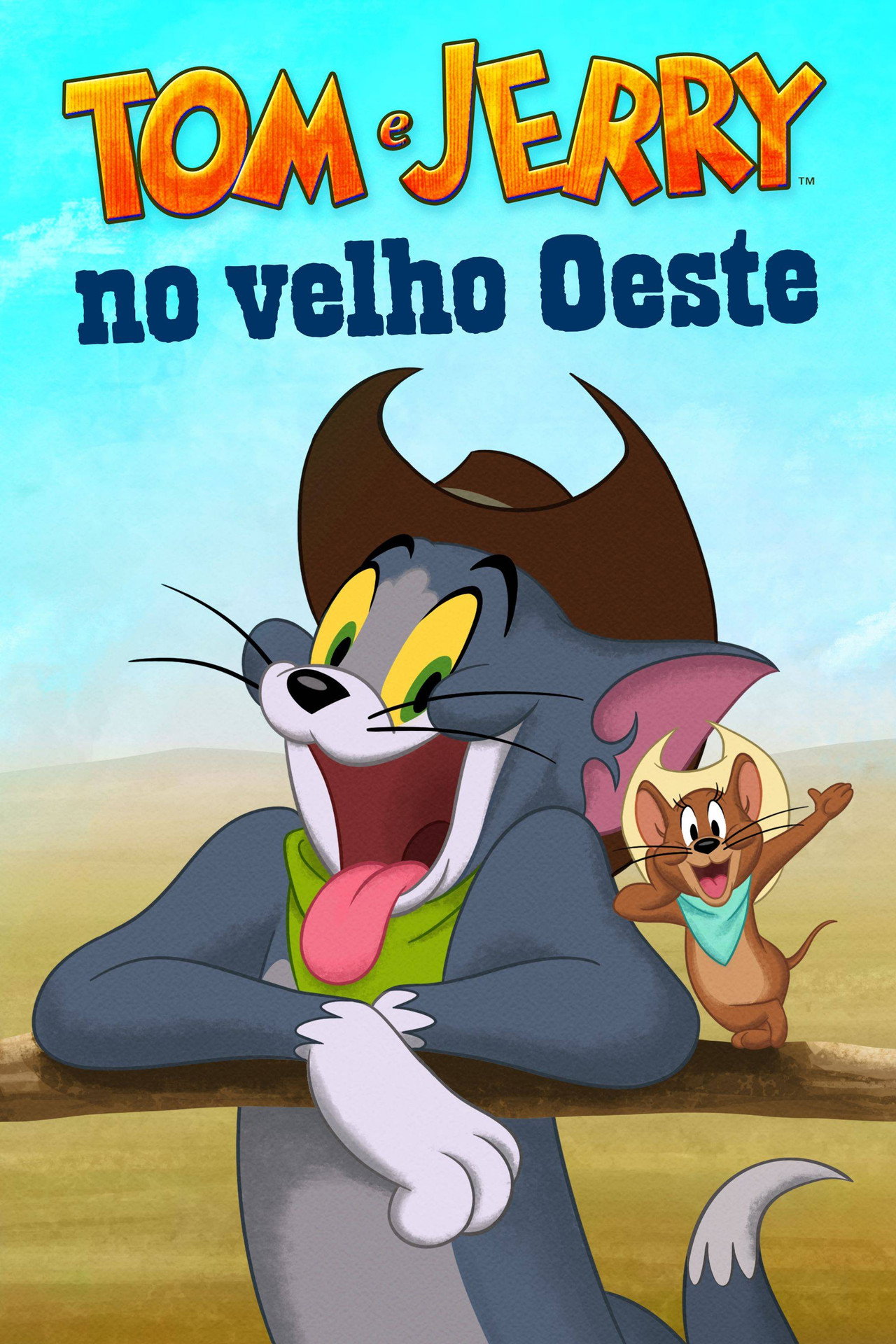 Pôster de Tom & Jerry no Velho Oeste