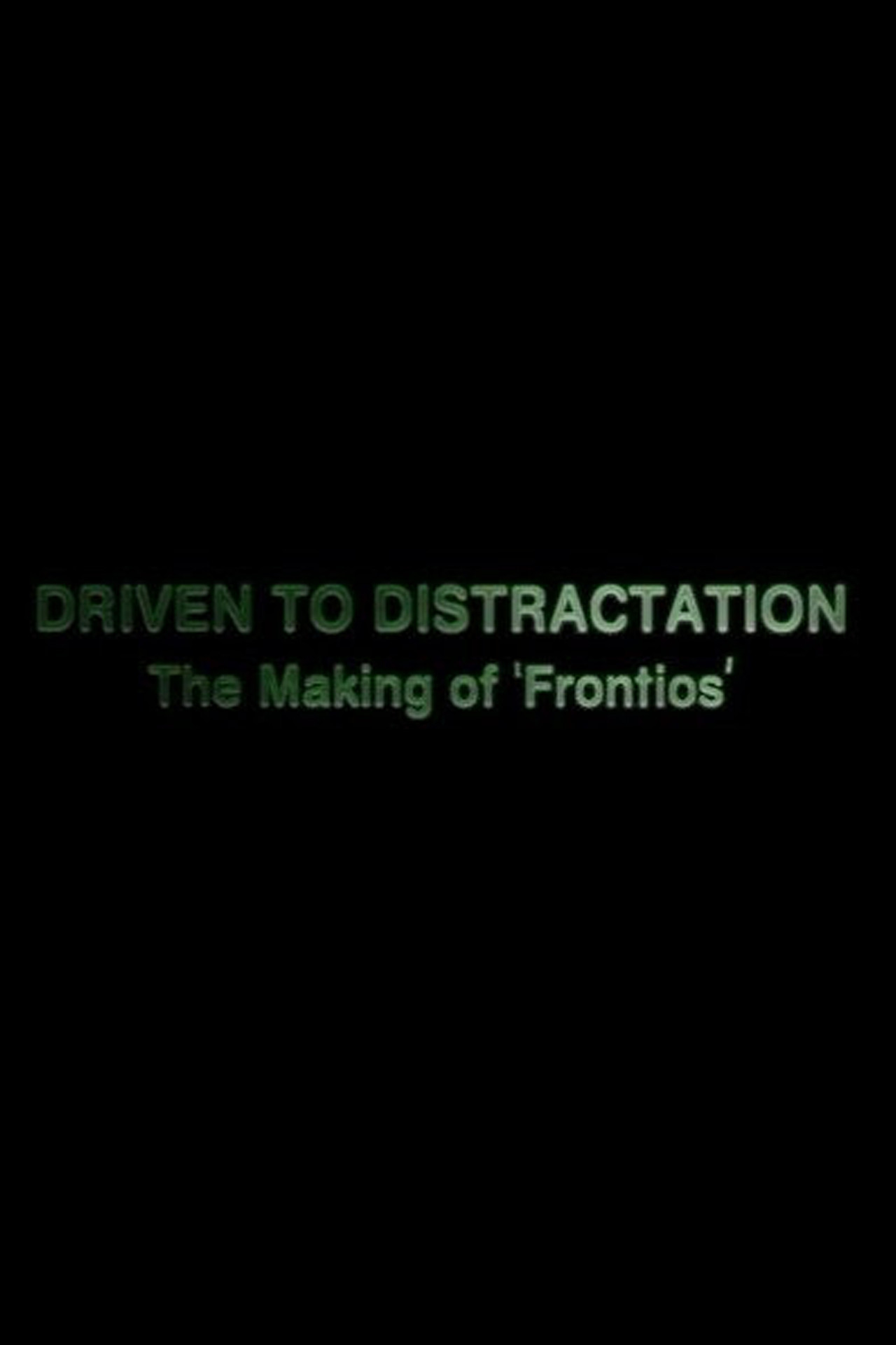 Pôster de Driven to Distractation