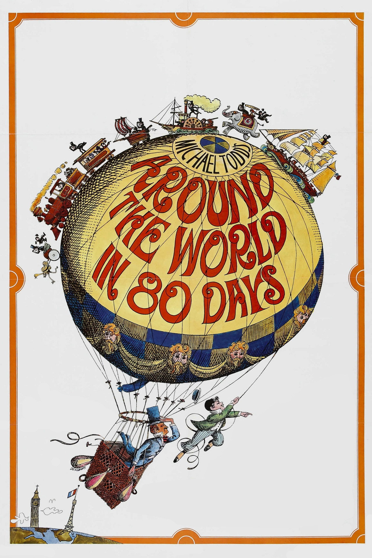 Pôster de Around the World in 80 Days