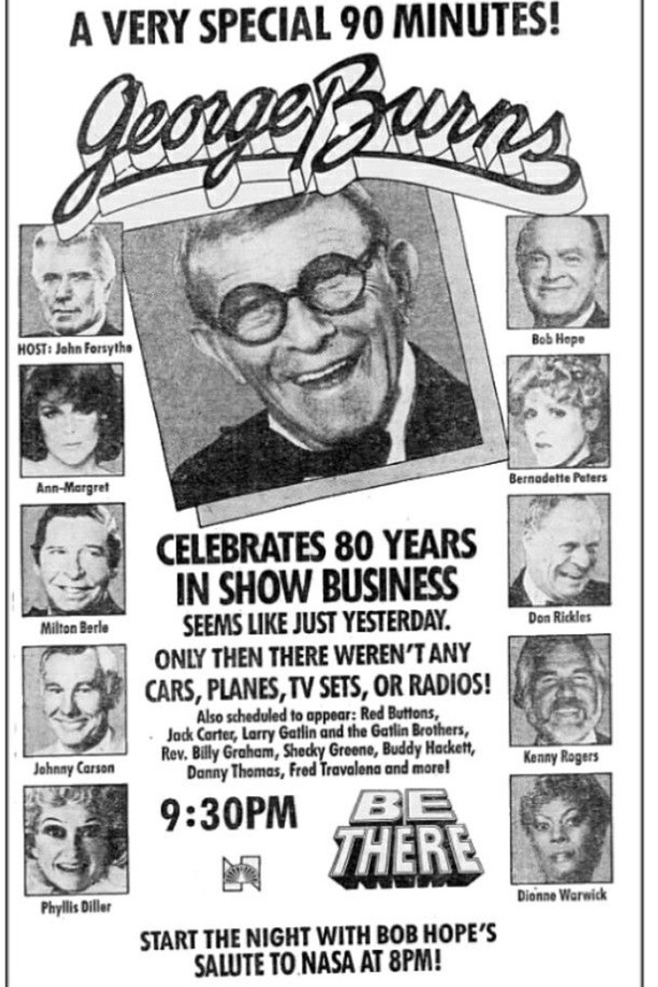 Pôster de George Burns Celebrates 80 Years in Show Business