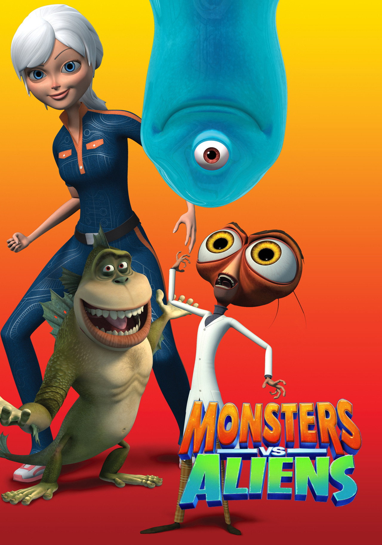 Pôster de Monsters vs. Aliens