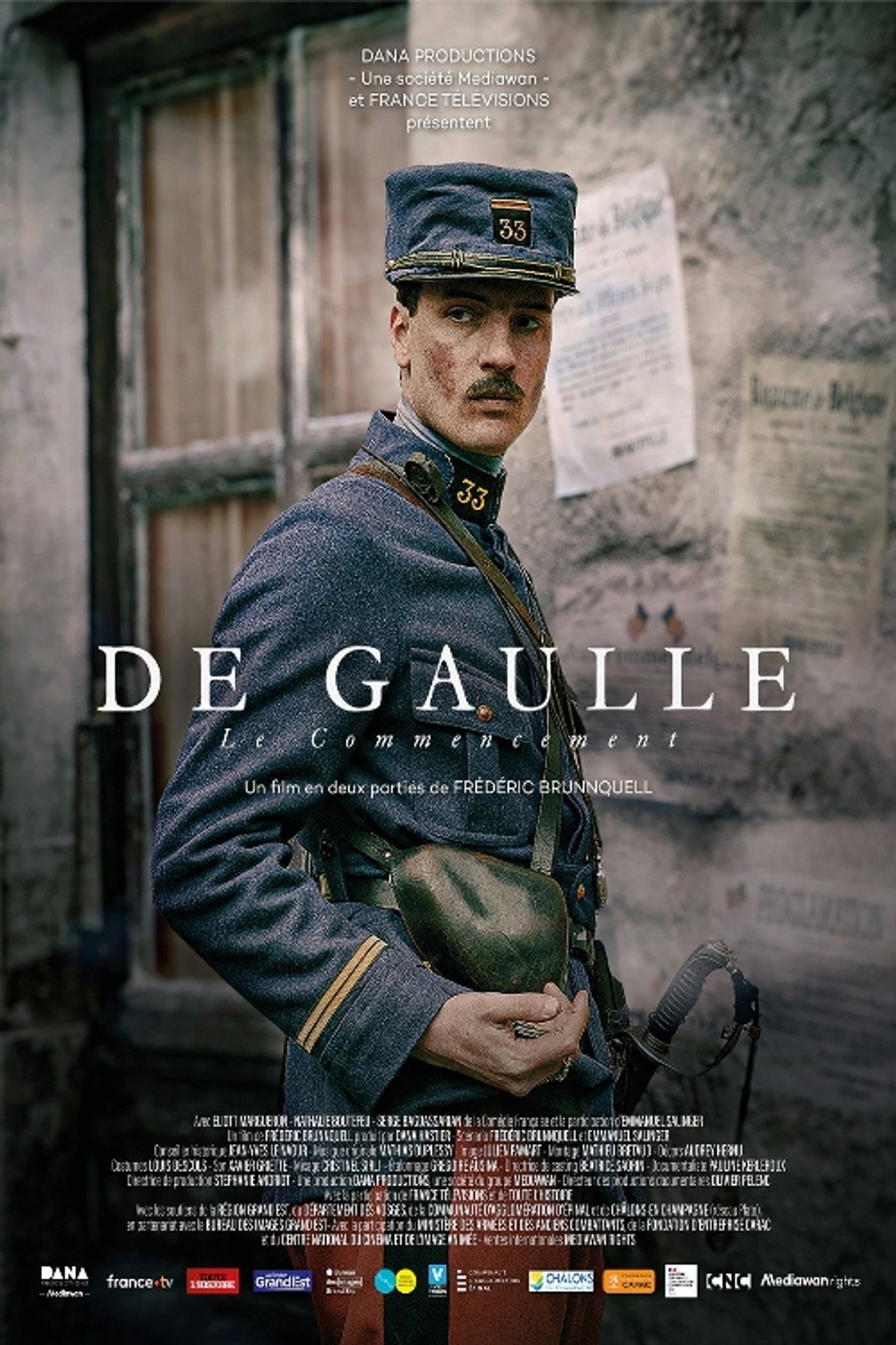 Pôster de De Gaulle, le commencement