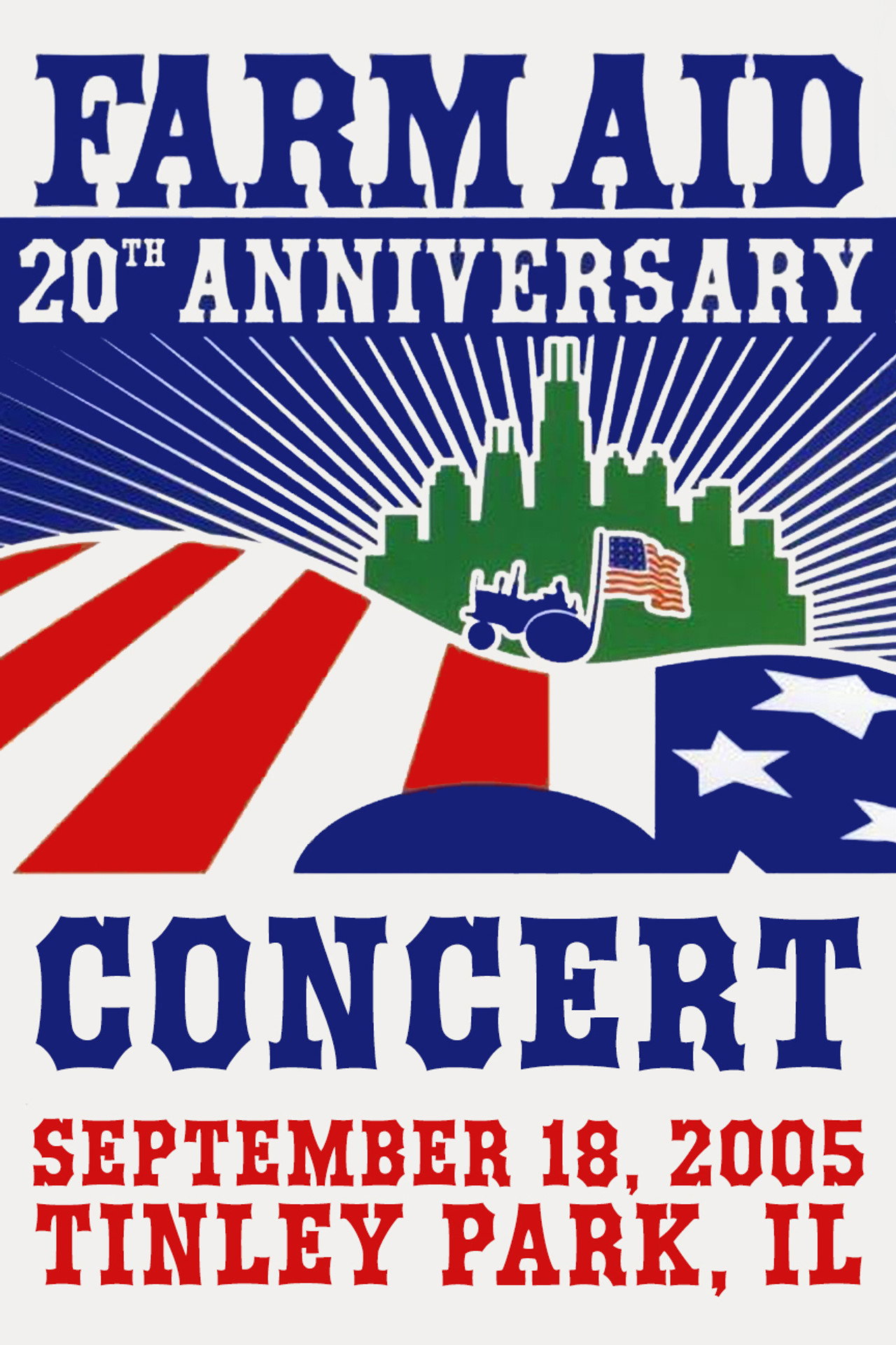 Pôster de Farm Aid: 20th Anniversary Concert