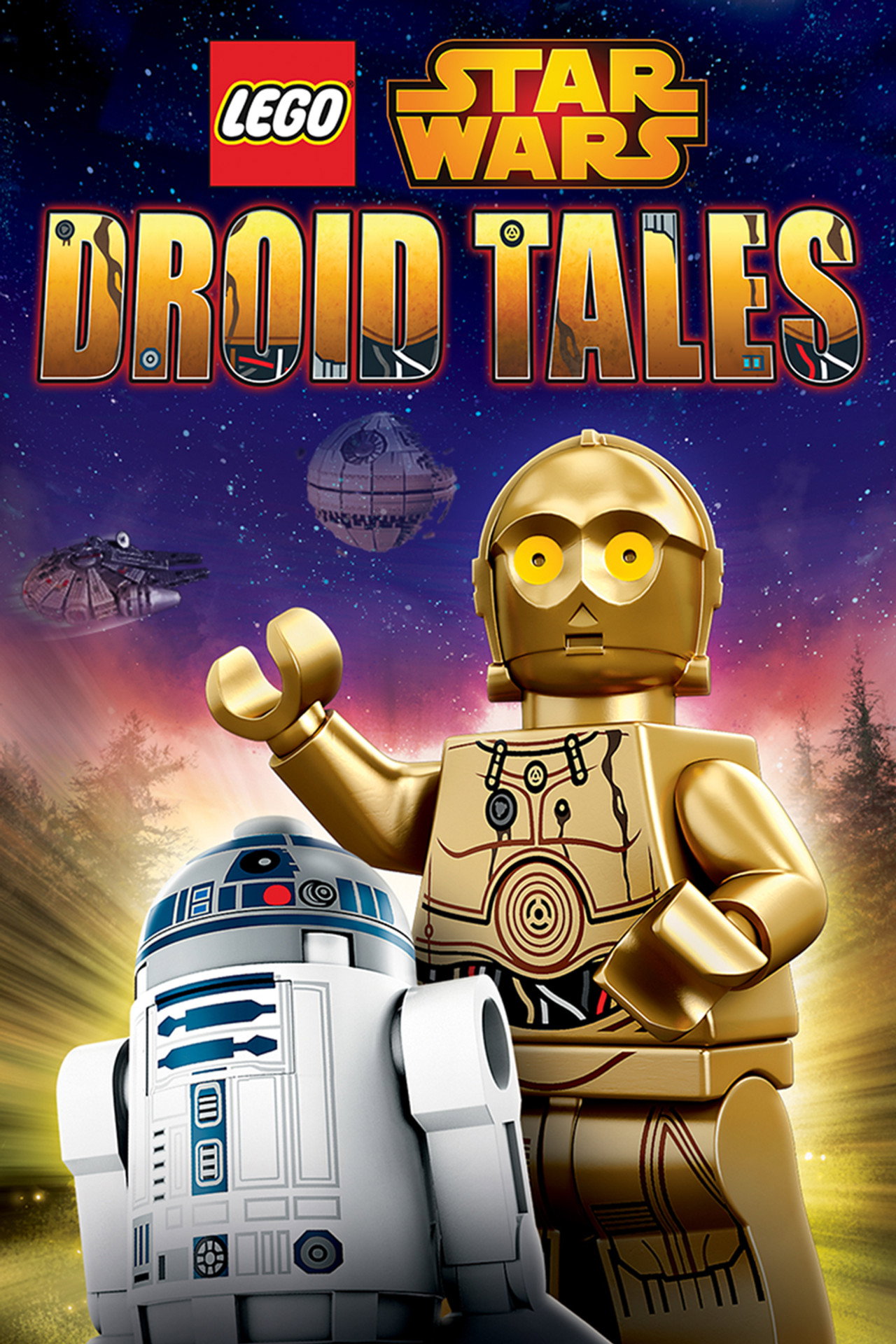 Pôster de LEGO Star Wars: Aventuras Droids