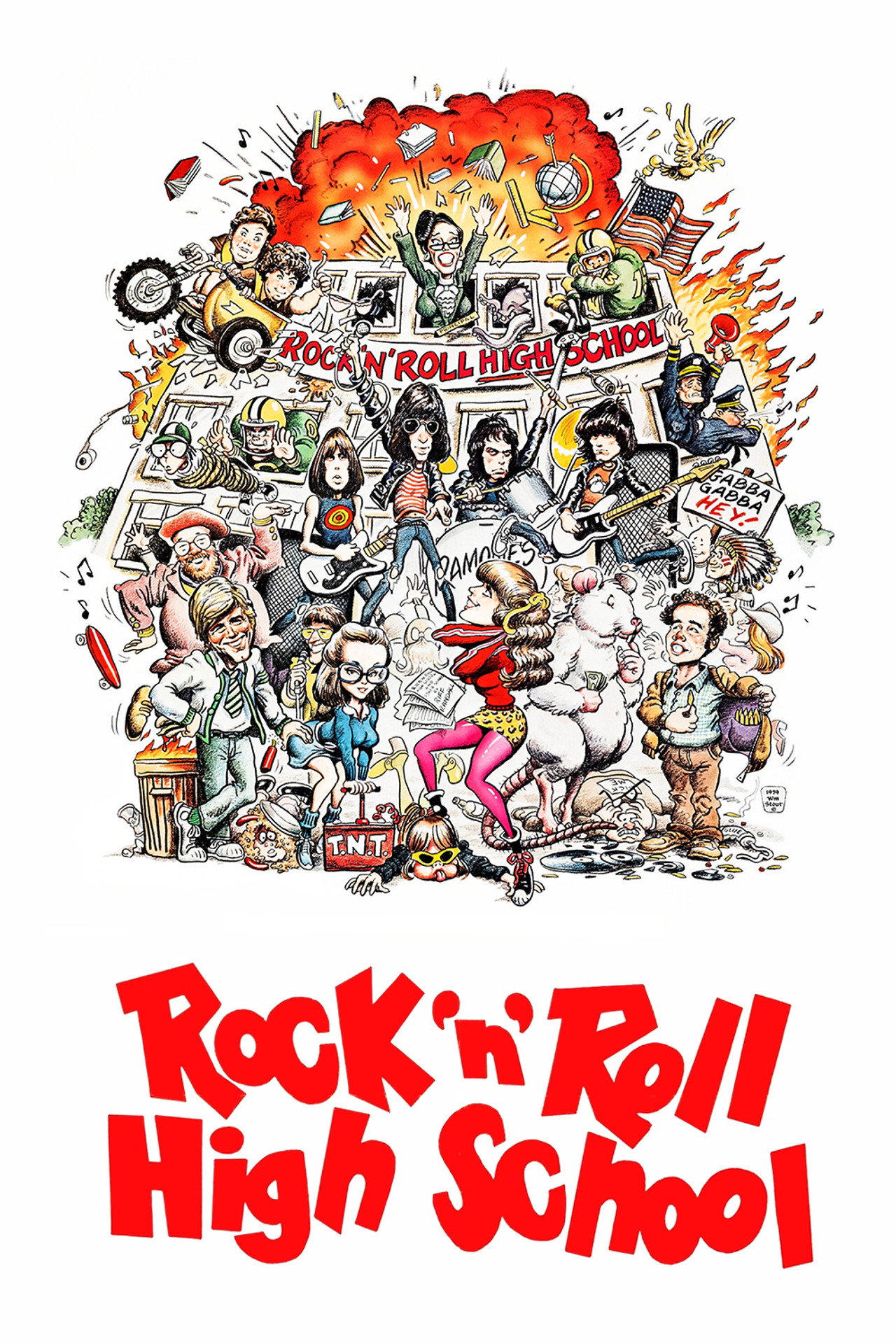 Pôster de Rock 'n' Roll High School