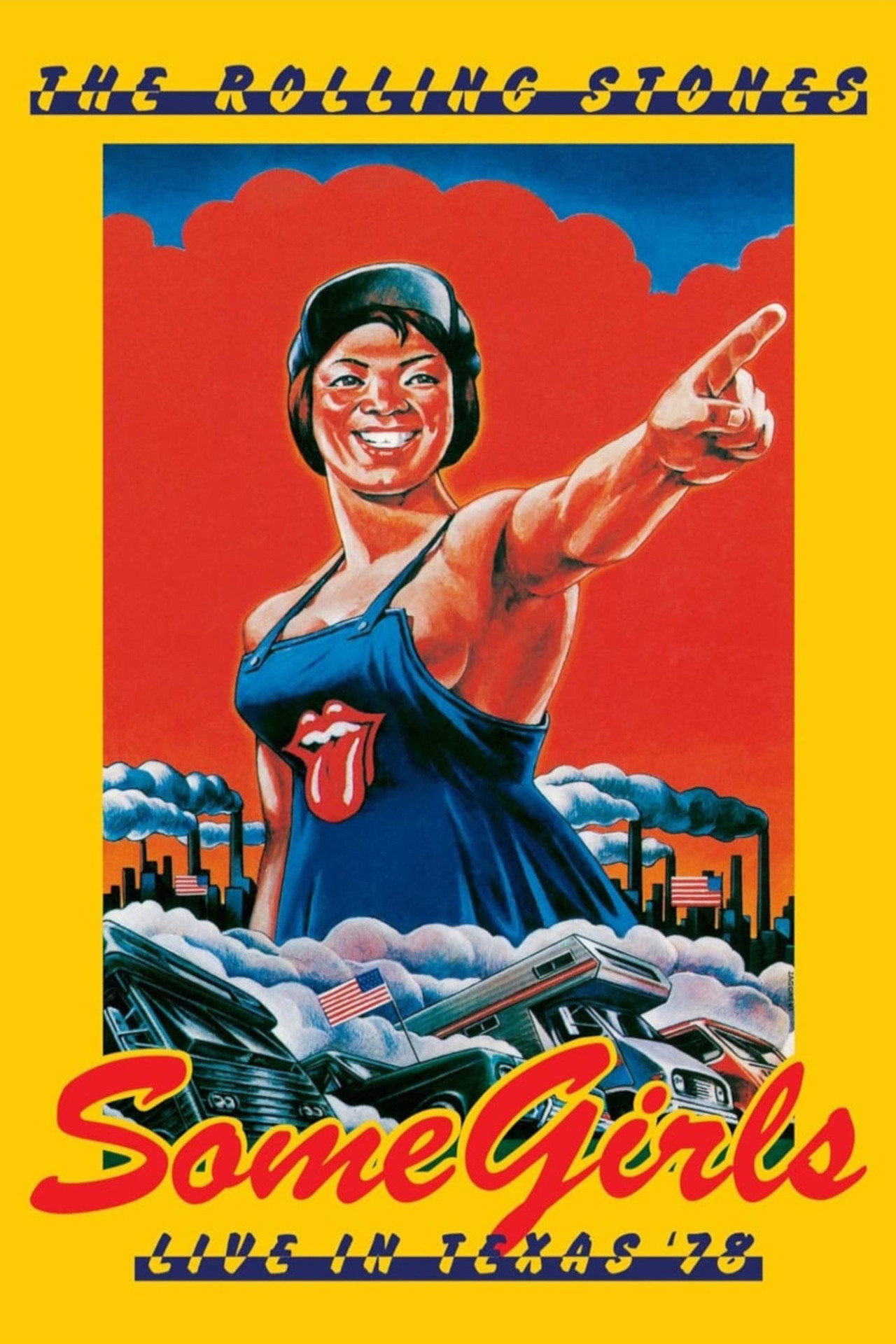 Pôster de The Rolling Stones: Some Girls - Live in Texas '78