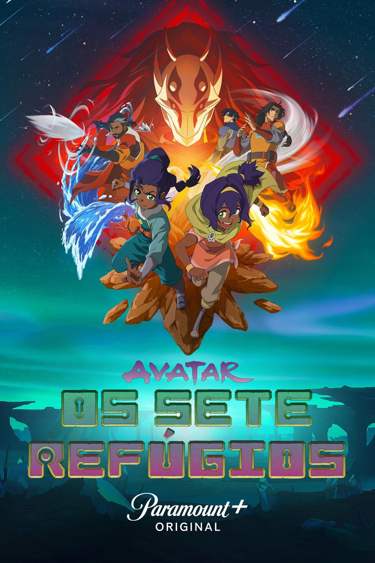 Pôster de Avatar: Os Sete Refúgios