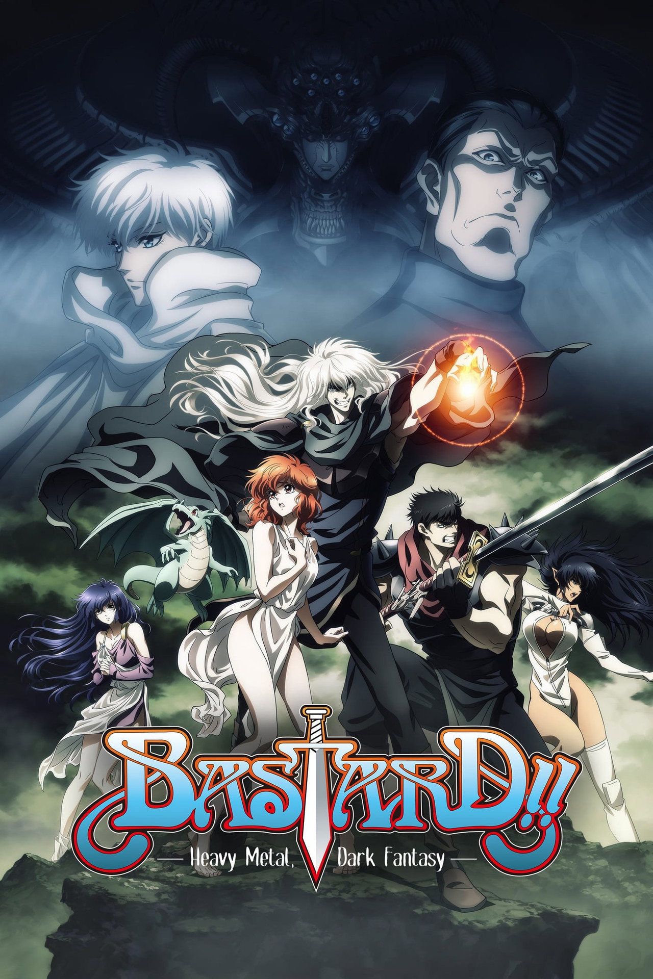 Pôster de BASTARD‼ -Heavy Metal, Dark Fantasy-