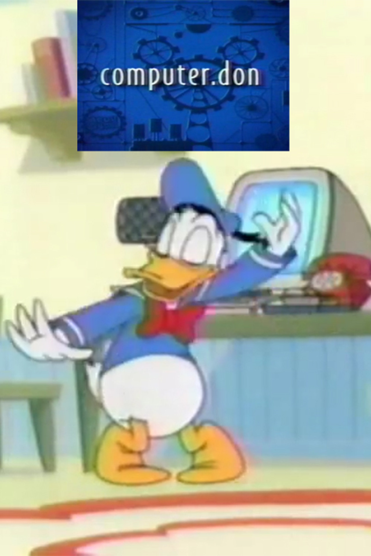 Pôster de computer.don