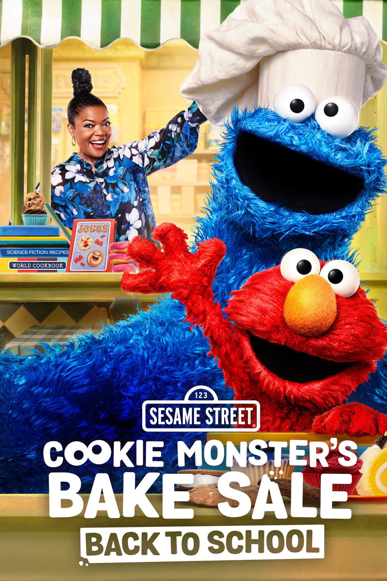 Pôster de Cookie Monster's Bake Sale: Back to School