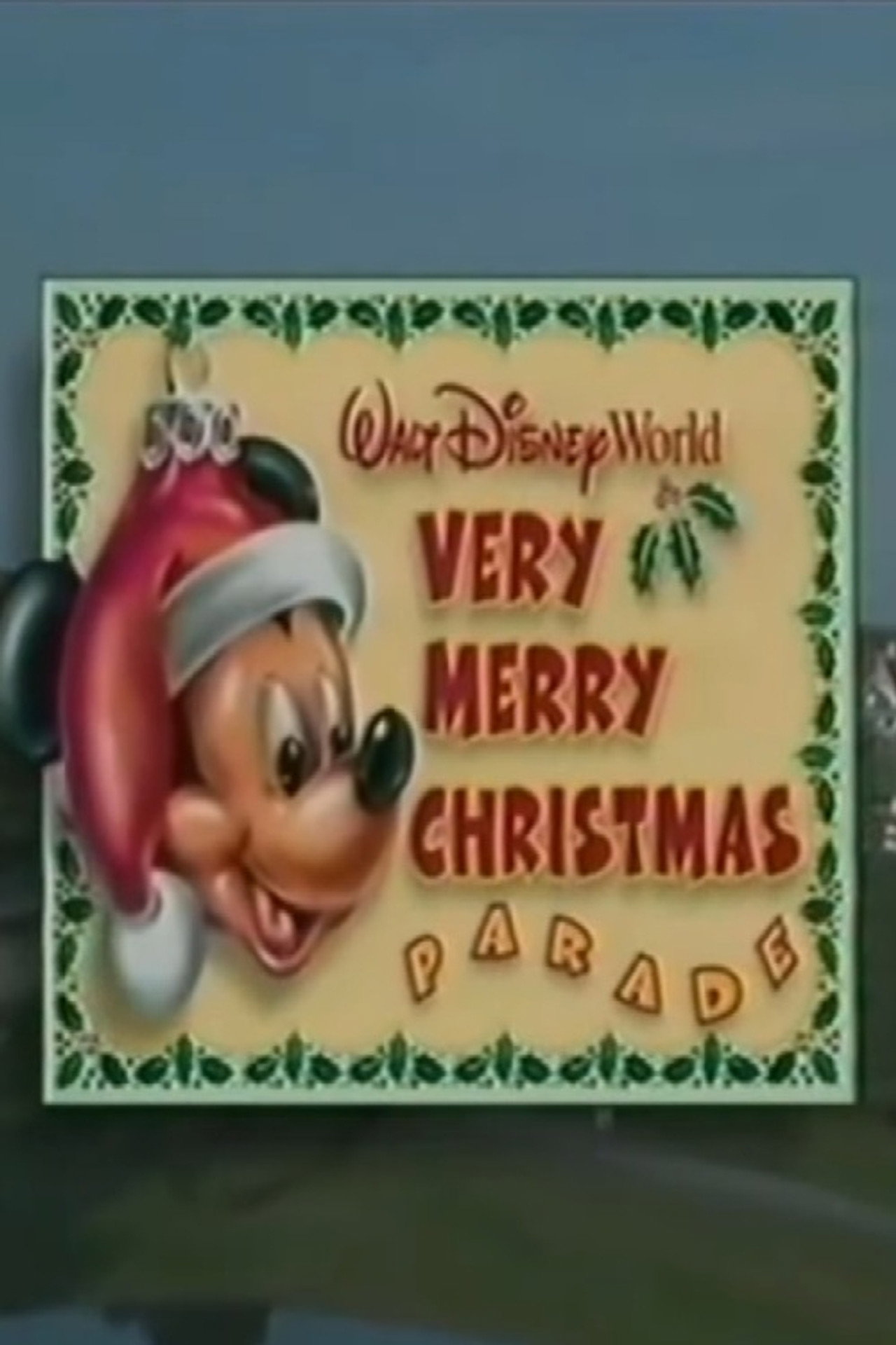 Pôster de Walt Disney World Very Merry Christmas Parade