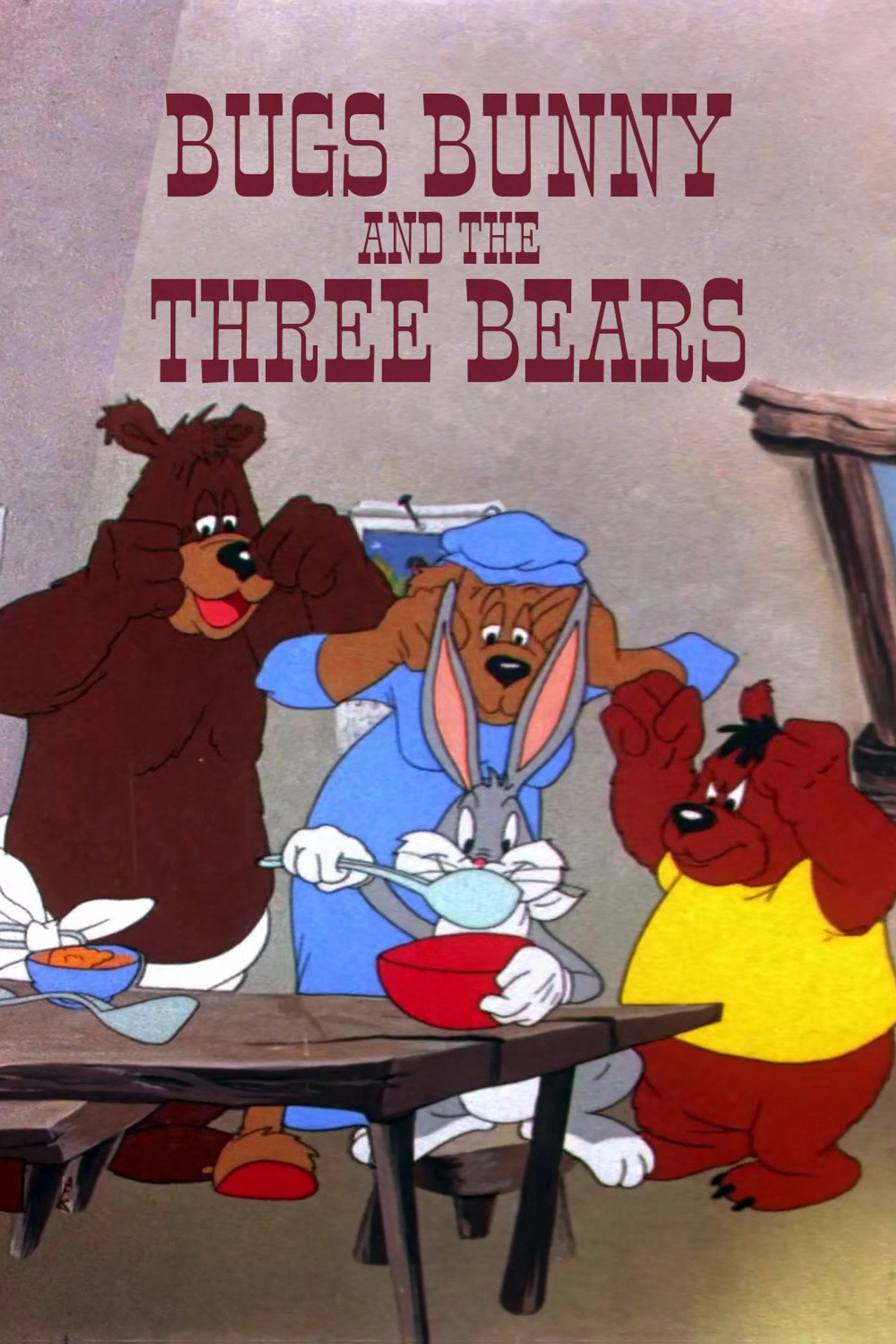 Pôster de Bugs Bunny and the Three Bears