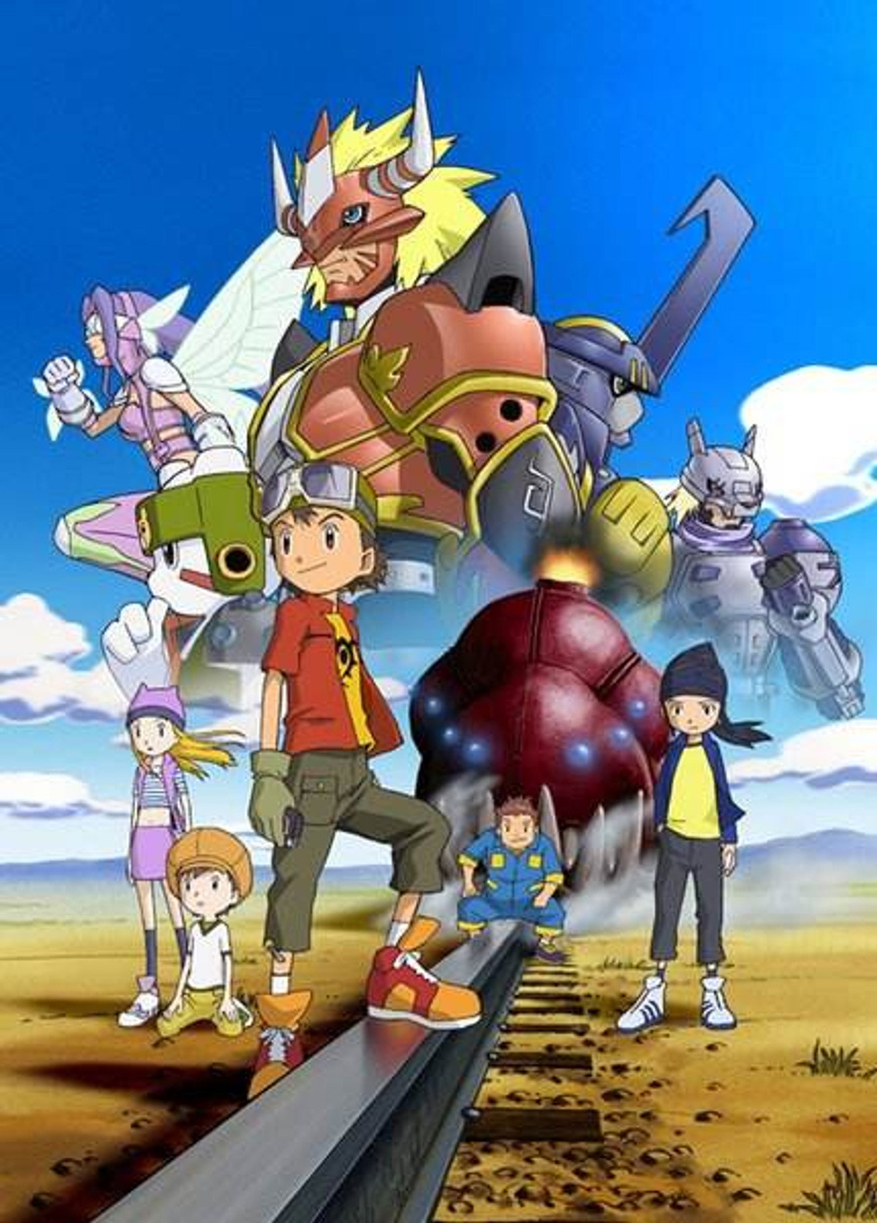 Pôster de Digimon Frontier