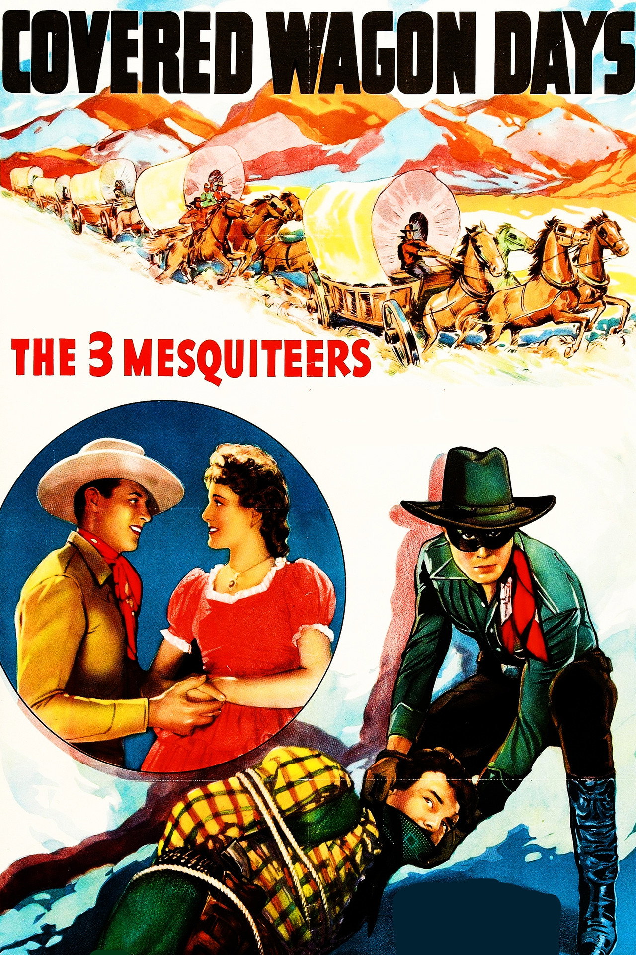 Pôster de Covered Wagon Days