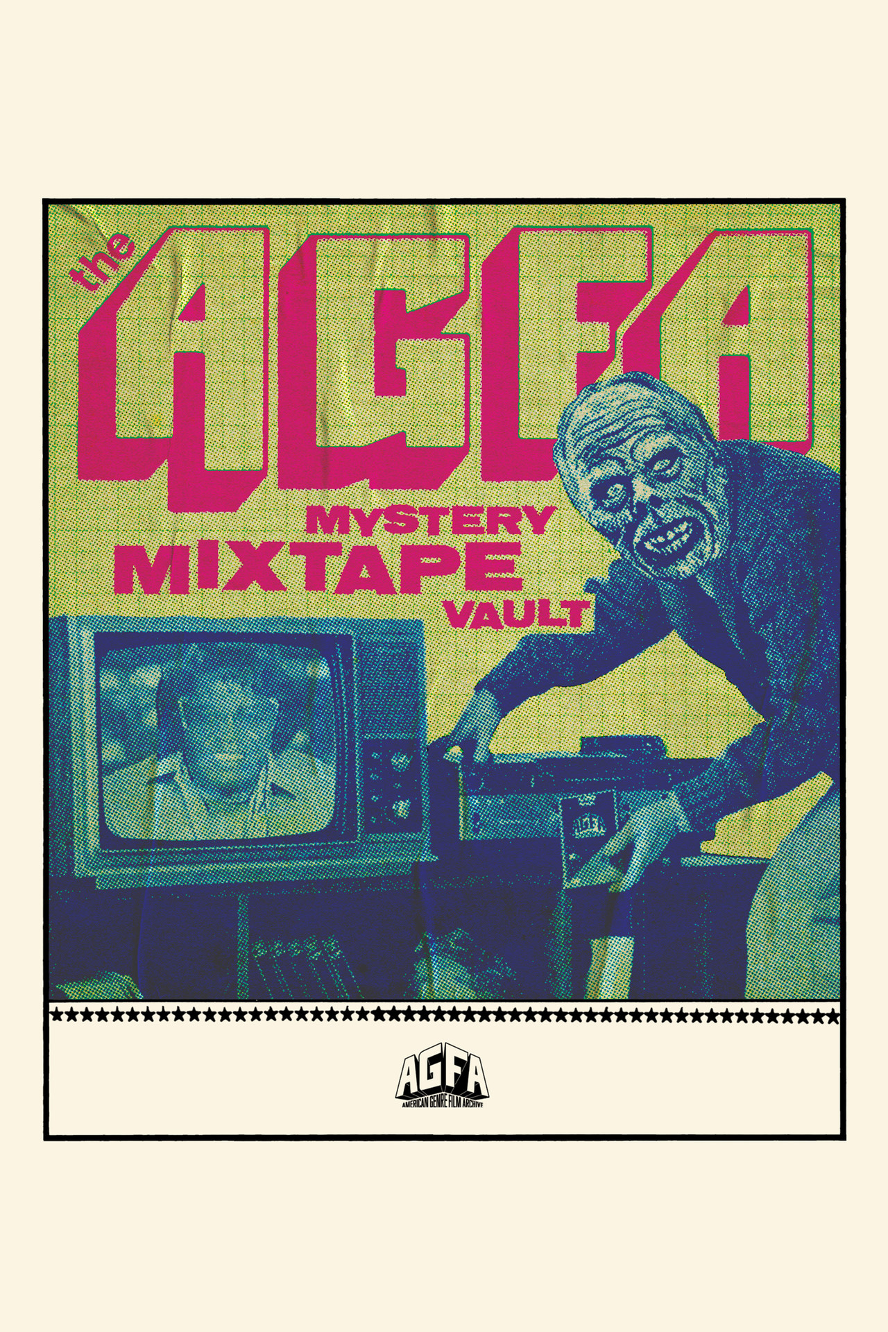 Pôster de The AGFA Mystery Mixtape Vault