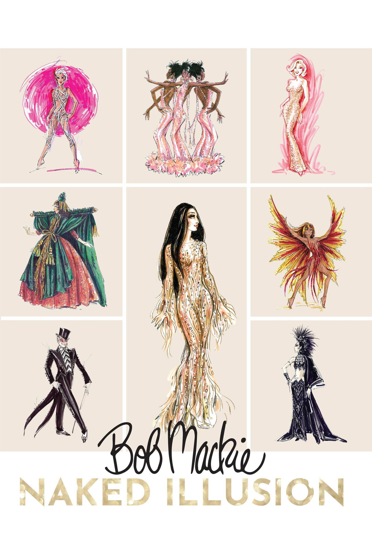 Pôster de Bob Mackie: Naked Illusion