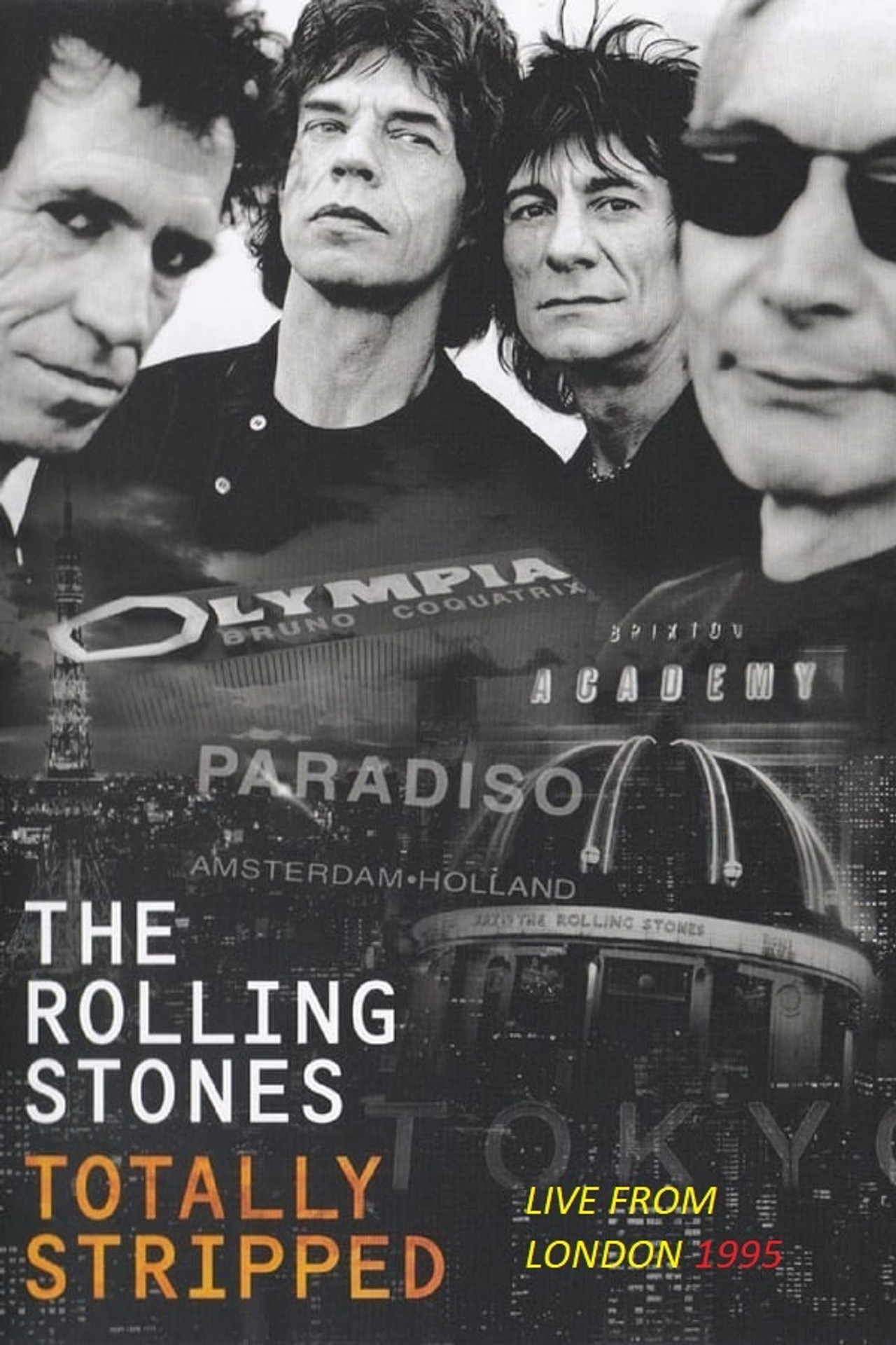 Pôster de The Rolling Stones: Live from London 1995
